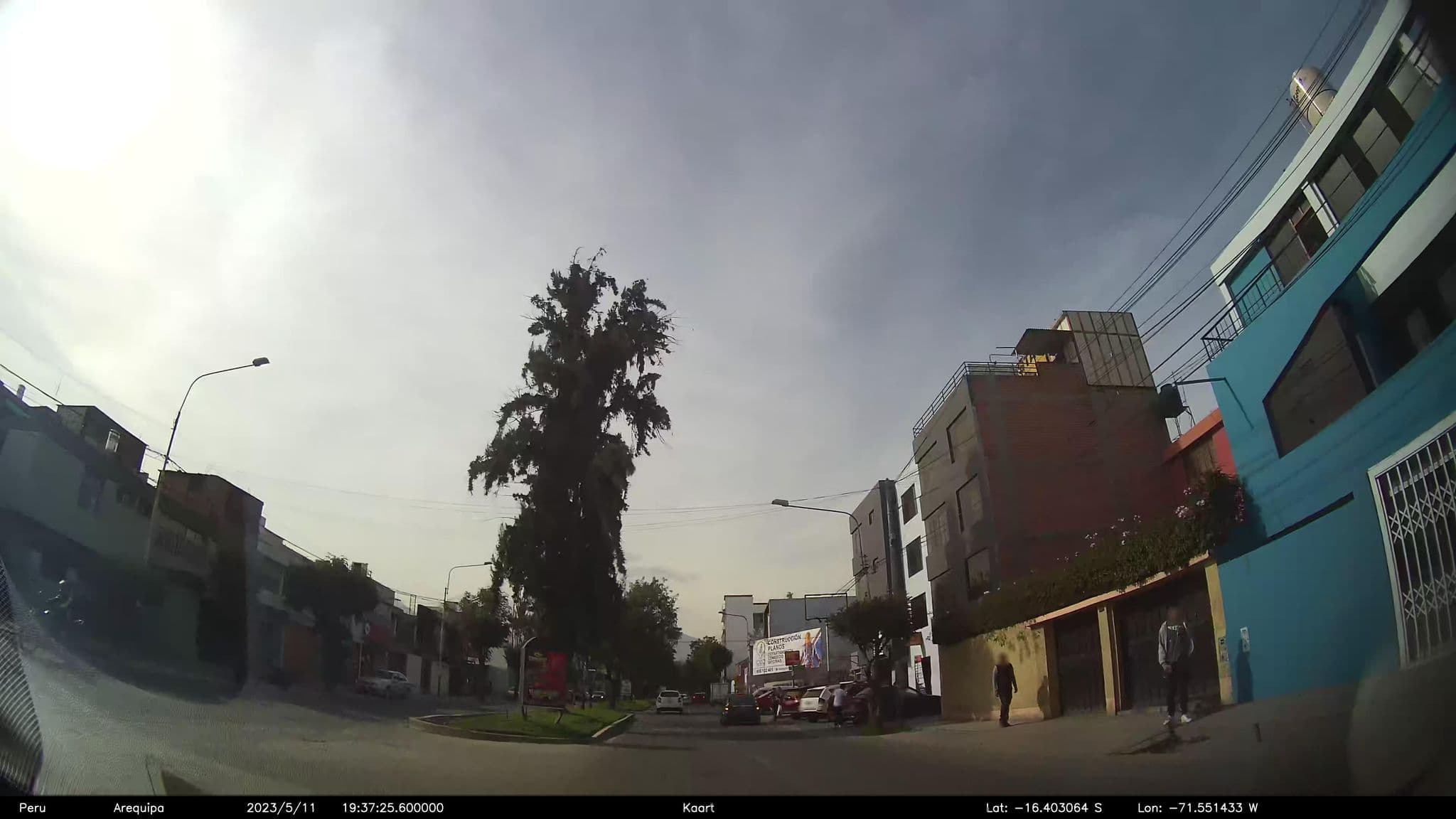 Street view near Hostal Ginza, Arequipa — © kaart_2 (CC BY-SA · Mapillary)