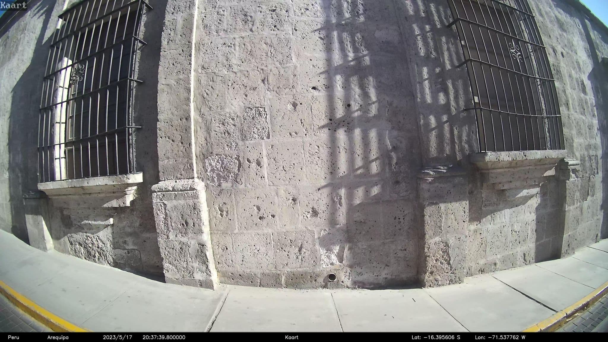 Street view near Cozy Hostel, Arequipa — © kaart_2 (CC BY-SA · Mapillary)