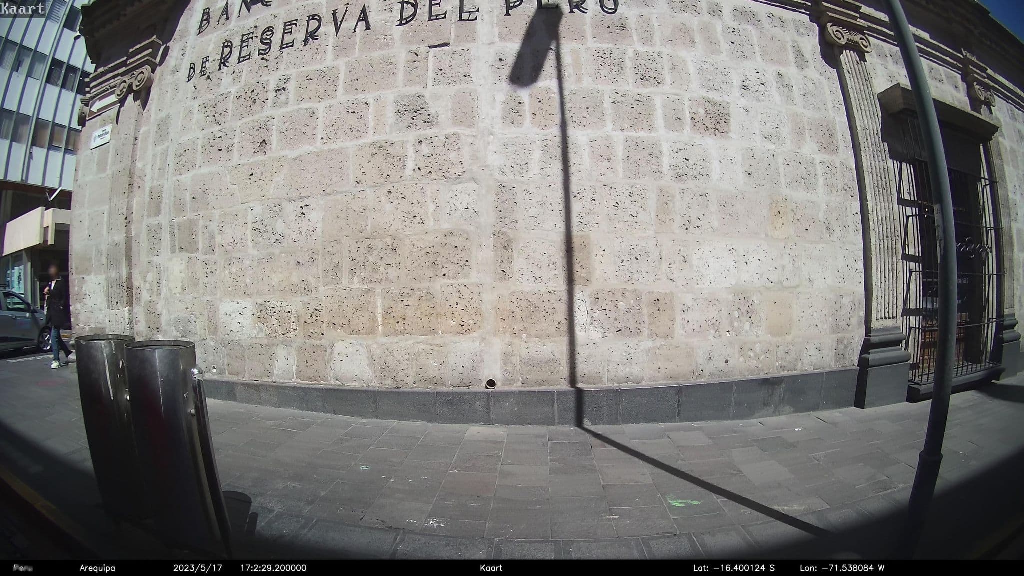 Street view near Wanderwst Hostel, Arequipa — © kaart_2 (CC BY-SA · Mapillary)