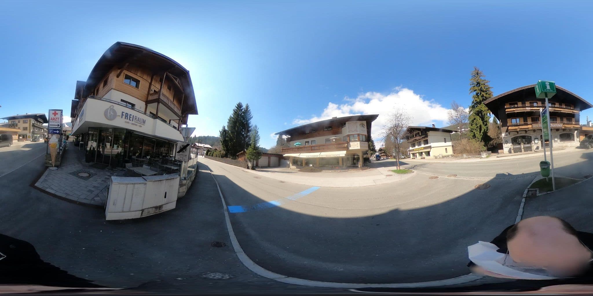 Street view near Hotel Schartner, Altenmarkt im Pongau — © consens_verkehrsplanung (CC BY-SA · Mapillary)