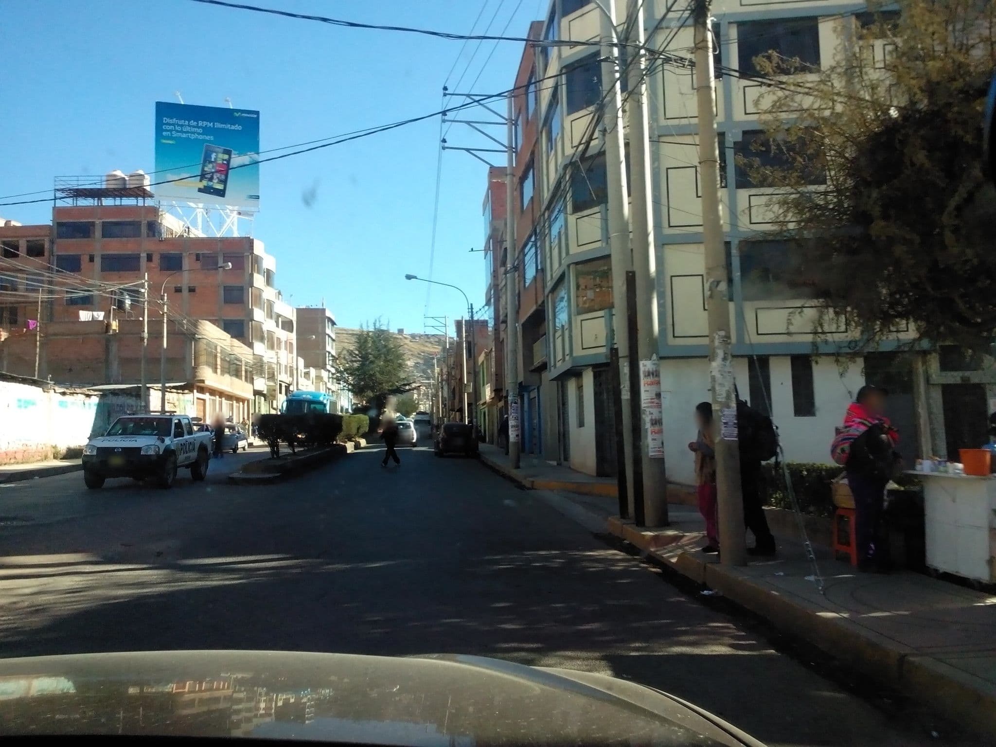 Street view near Pirwa Hostal, Puno — © derfred (CC BY-SA · Mapillary)