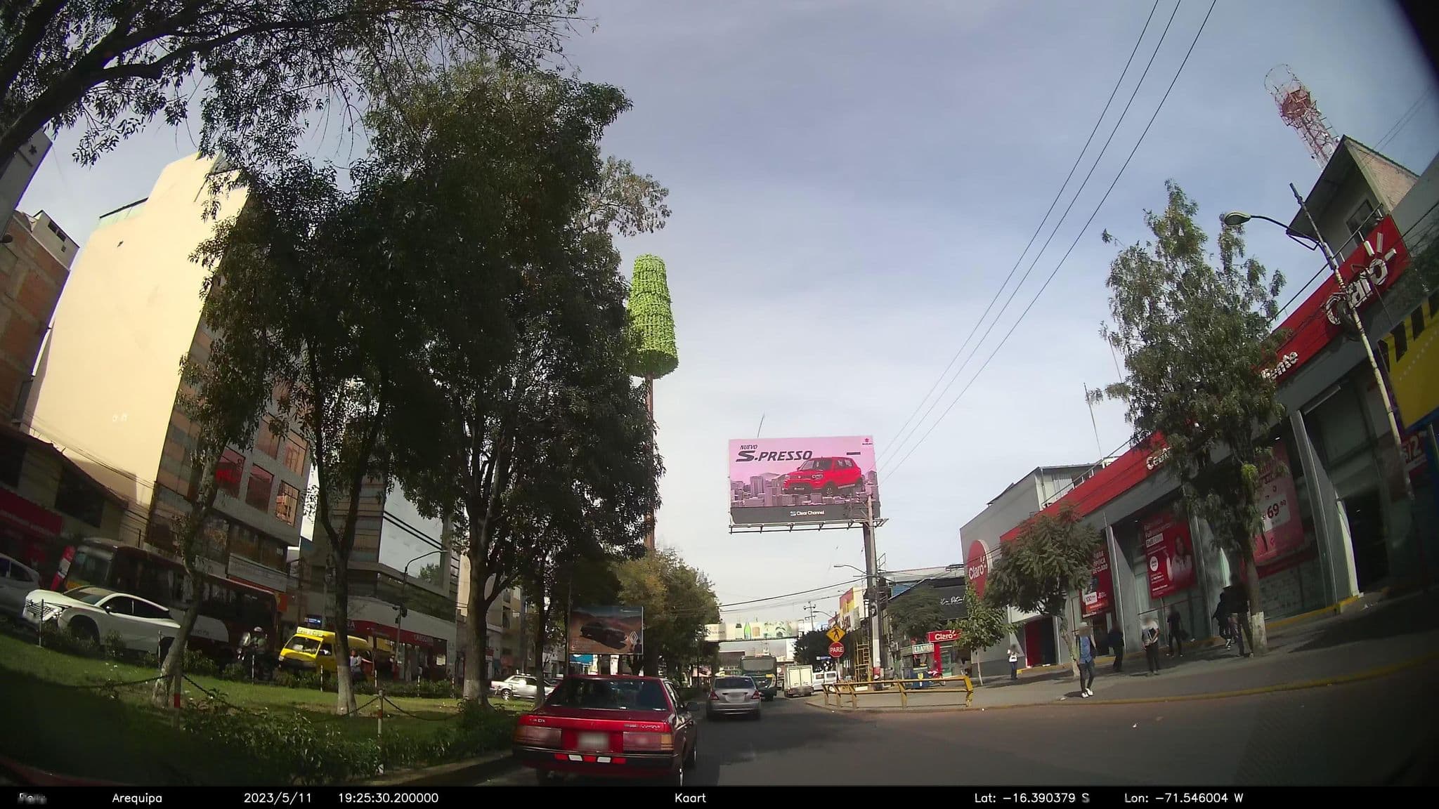 Street view near Hotel Samana, Arequipa — © kaart_2 (CC BY-SA · Mapillary)