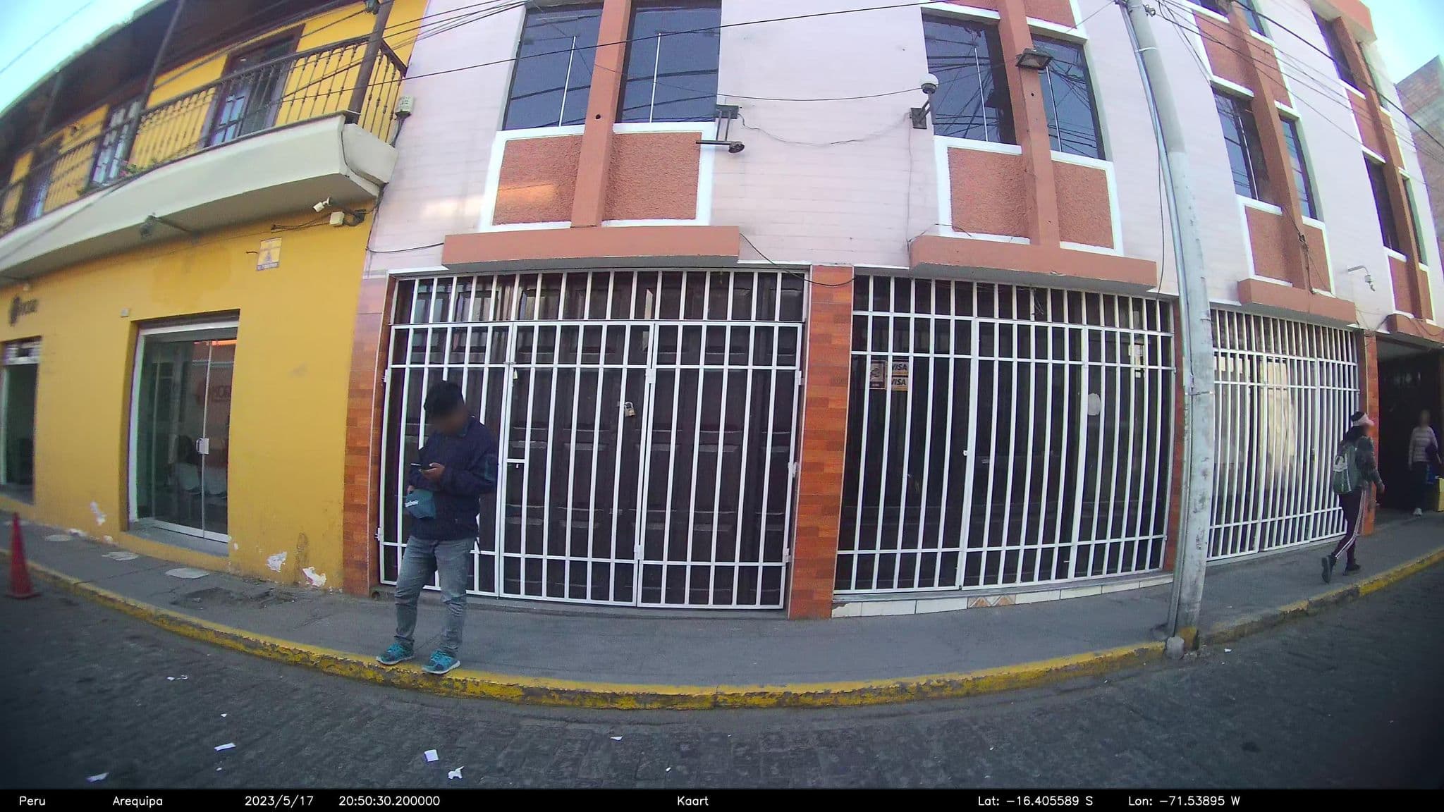 Street view near Hotel Corona Suite, Arequipa — © kaart_2 (CC BY-SA · Mapillary)