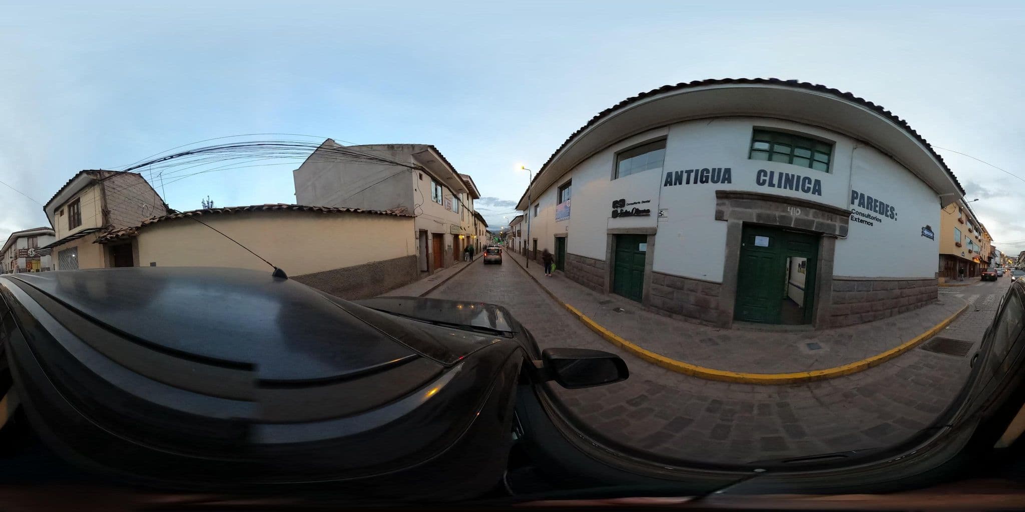 Street view near Prisma Hotel del Cusco, Santiago — © jaderbavaresco (CC BY-SA · Mapillary)