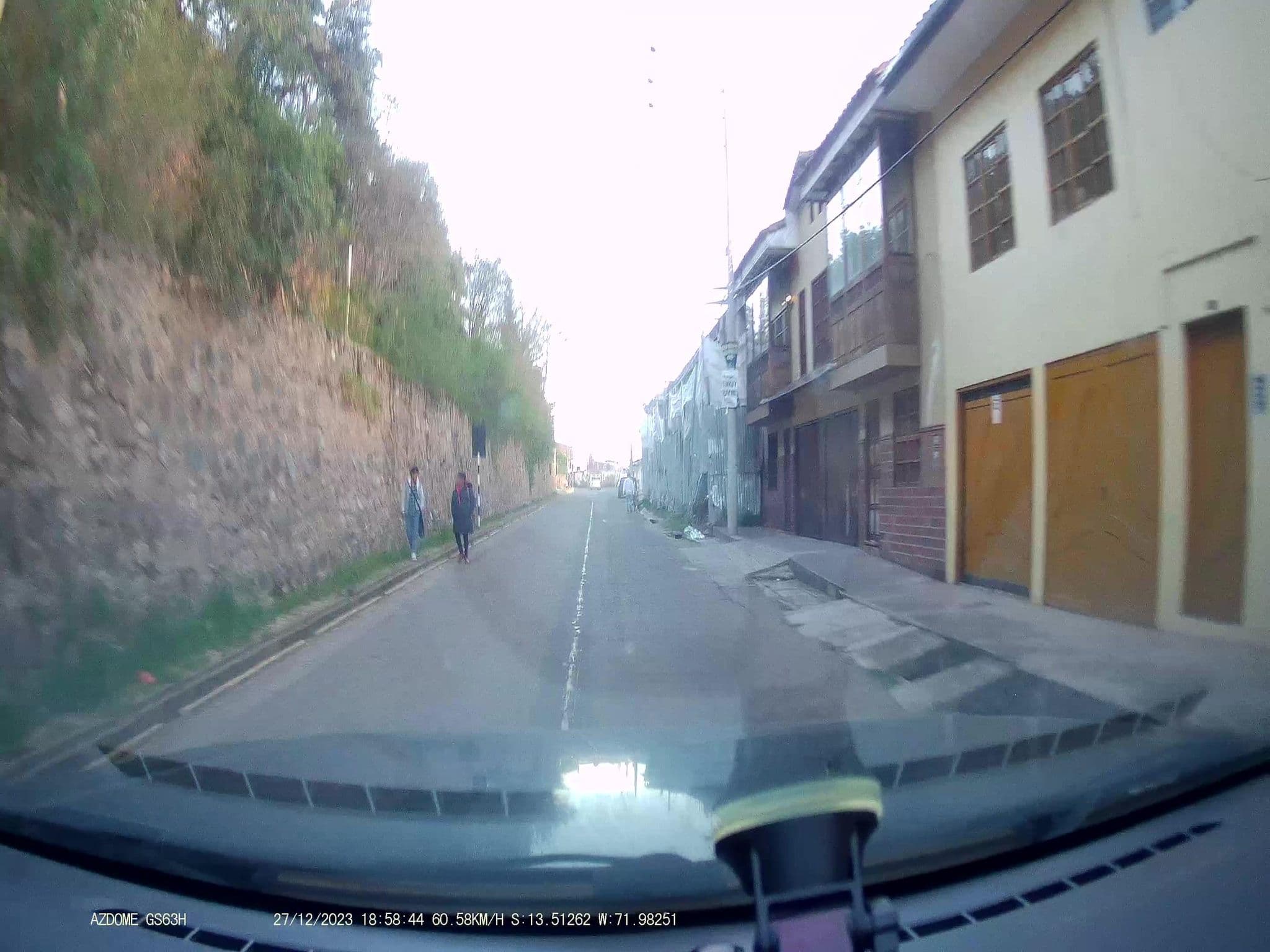 Street view near Hospedaje Magaly, Santiago — © jaderbavaresco (CC BY-SA · Mapillary)