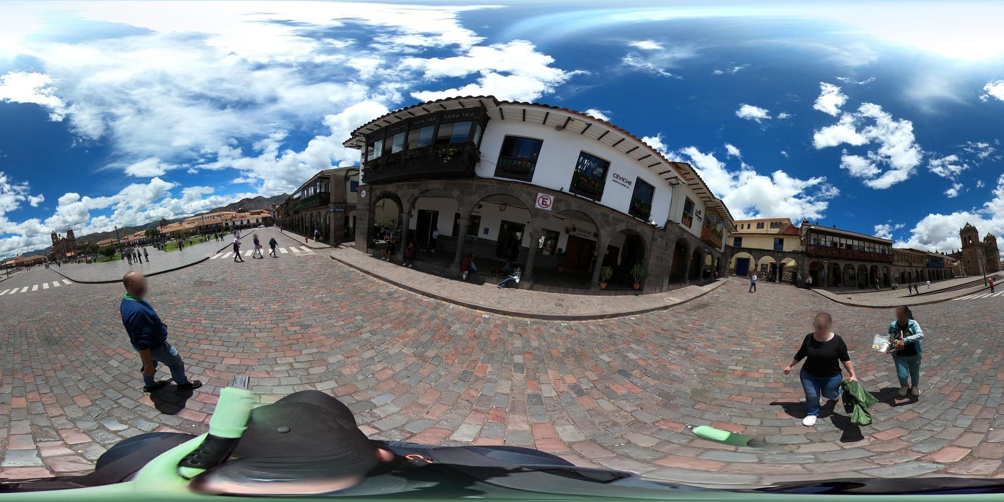 Street view near Pirwa Bed & Breakfast Suecia Cusco, Santiago — © jaderbavaresco (CC BY-SA · Mapillary)