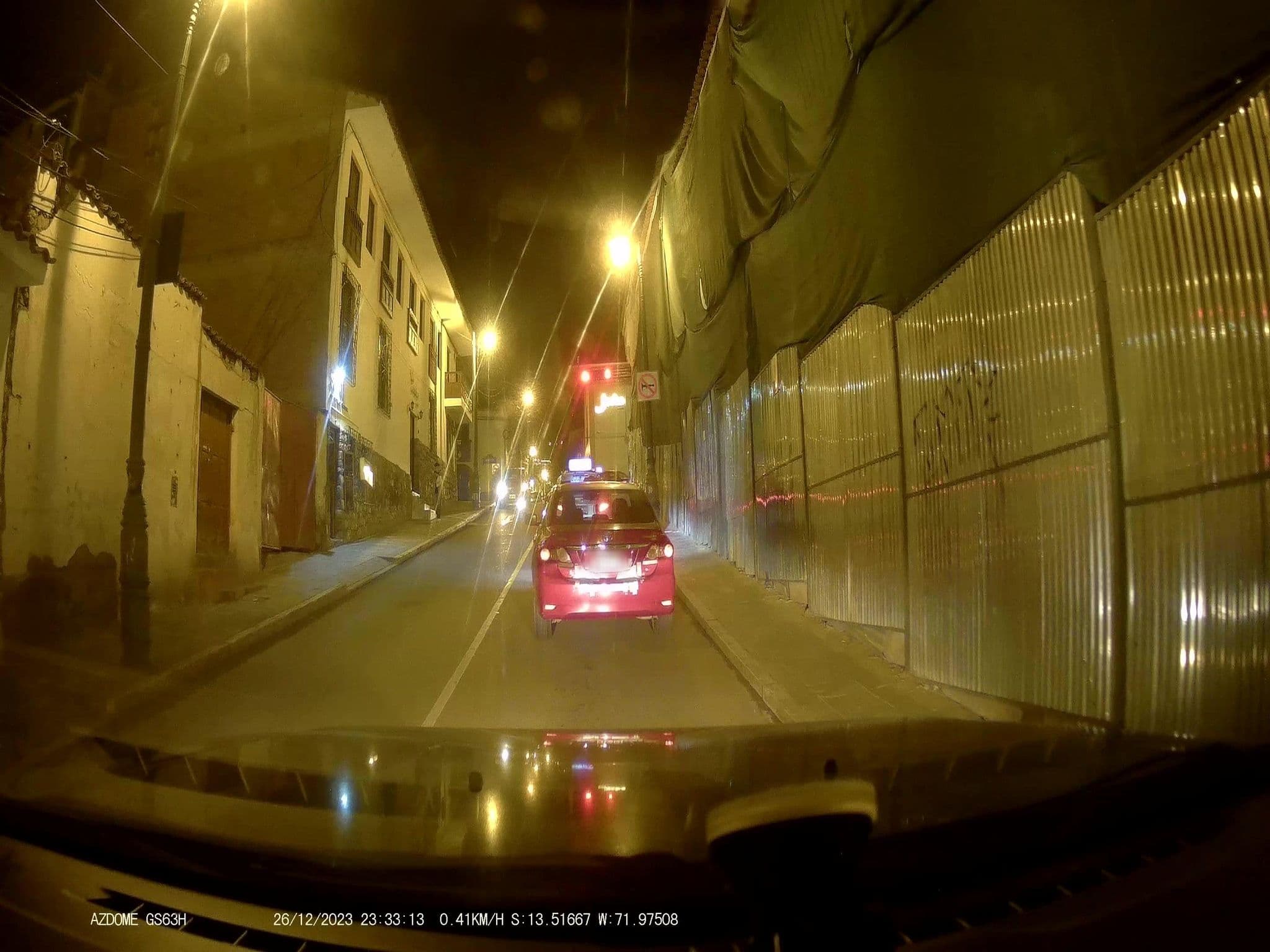 Street view near Andina Hotel, Wanchaq — © jaderbavaresco (CC BY-SA · Mapillary)