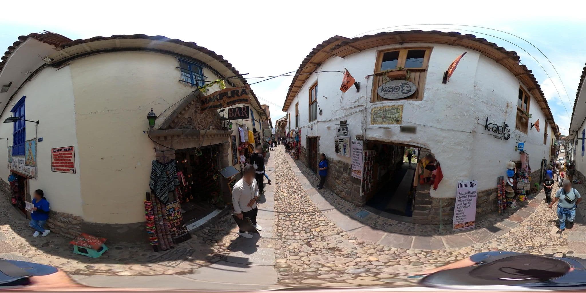 Street view near Gringo's Wasi, Wanchaq — © jaderbavaresco (CC BY-SA · Mapillary)