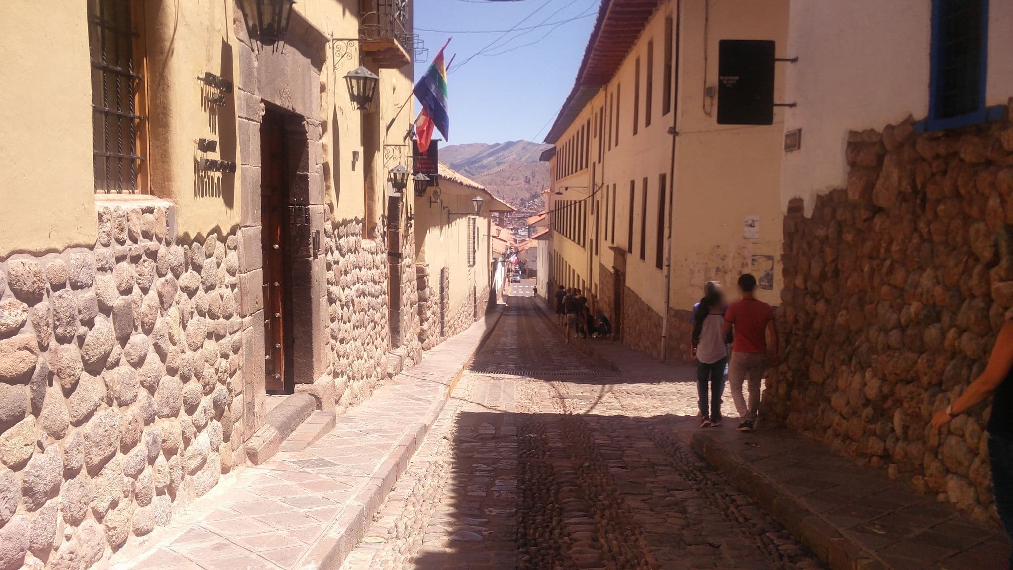 Street view near Bright Hostel, Santiago — © jlevente (CC BY-SA · Mapillary)