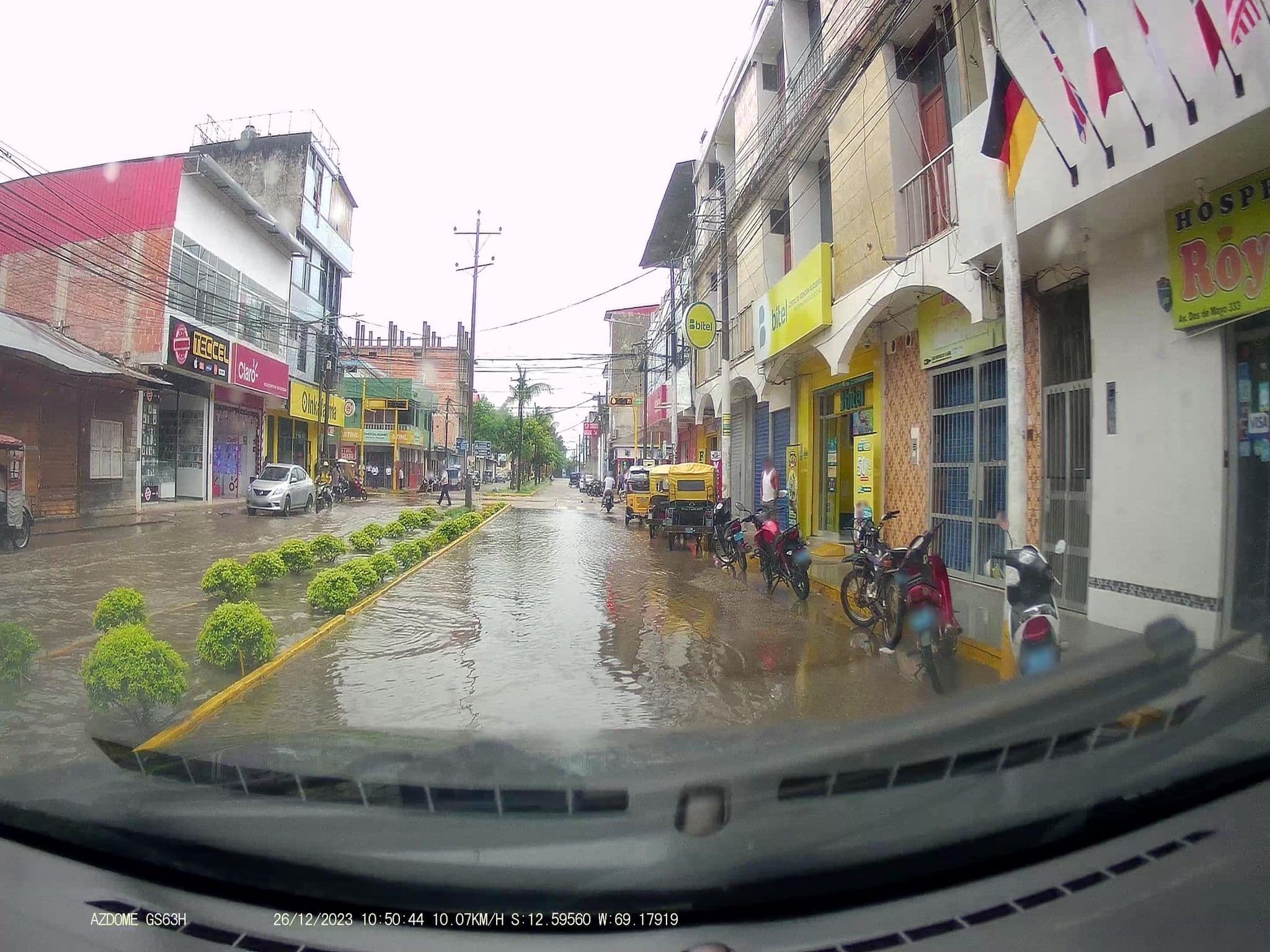Street view near Matadero Royal in, Puerto Maldonado — © jaderbavaresco (CC BY-SA · Mapillary)