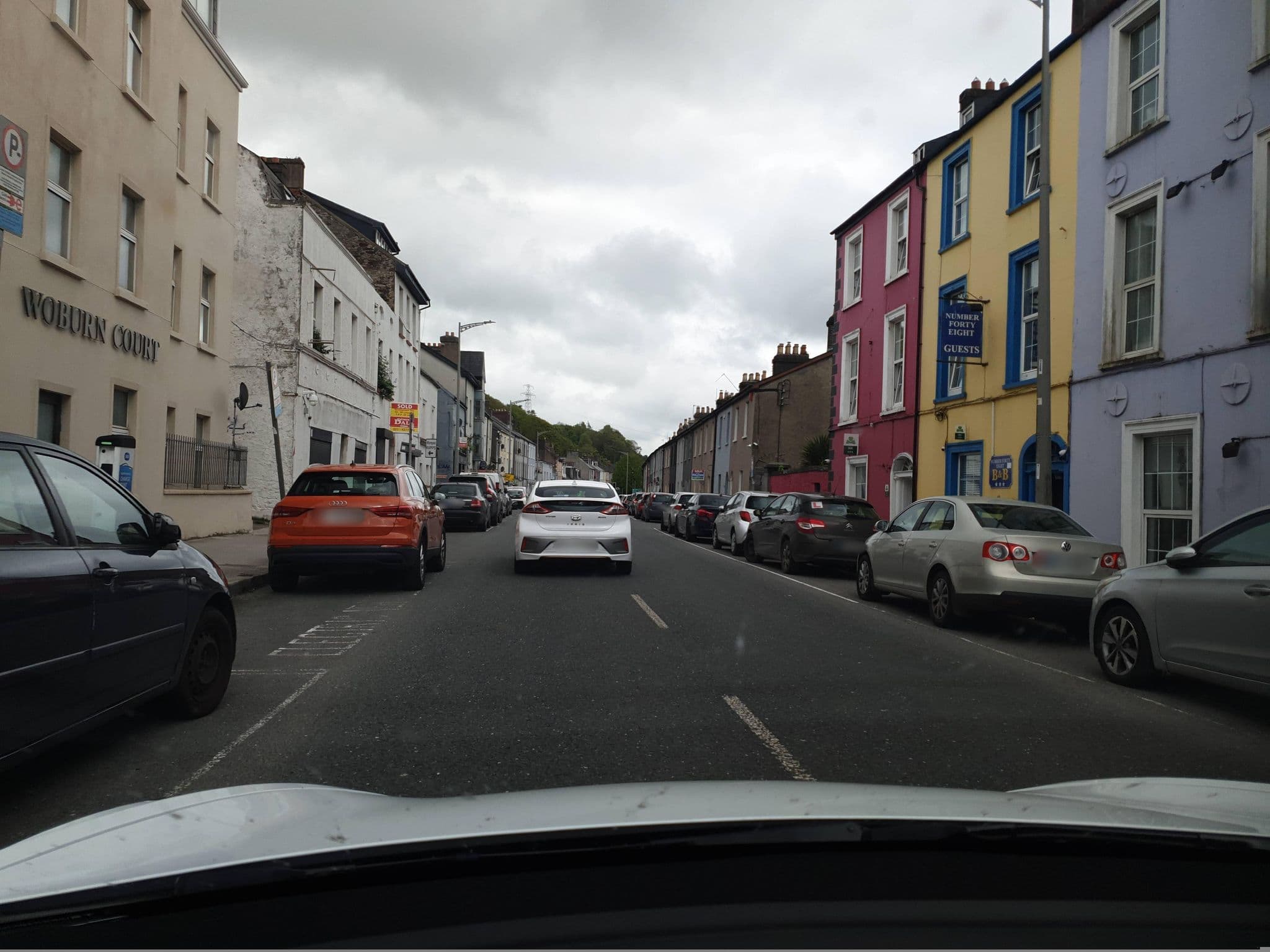 Street view near Aaran House Hostel, Cork — © yannakis (CC BY-SA · Mapillary)