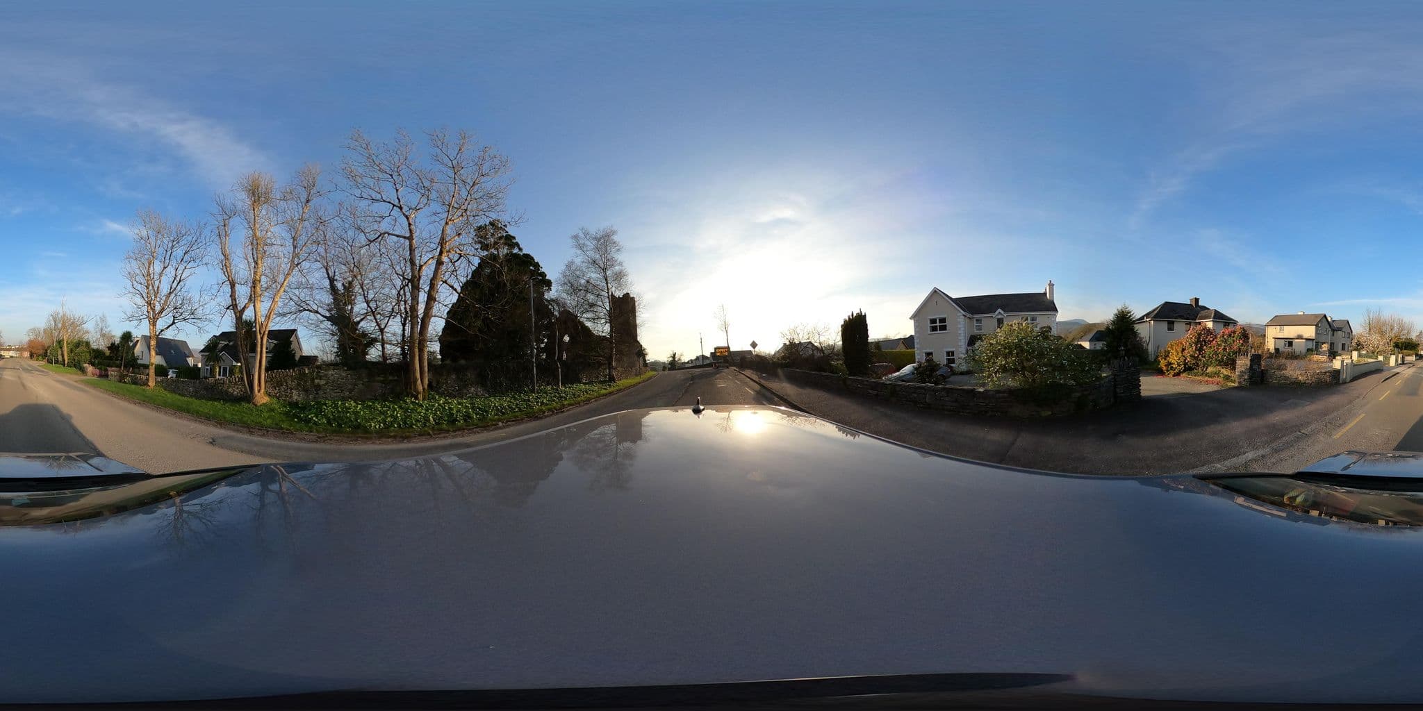 Street view near Oldchirch House B&B, Kenmare — © annekaro (CC BY-SA · Mapillary)