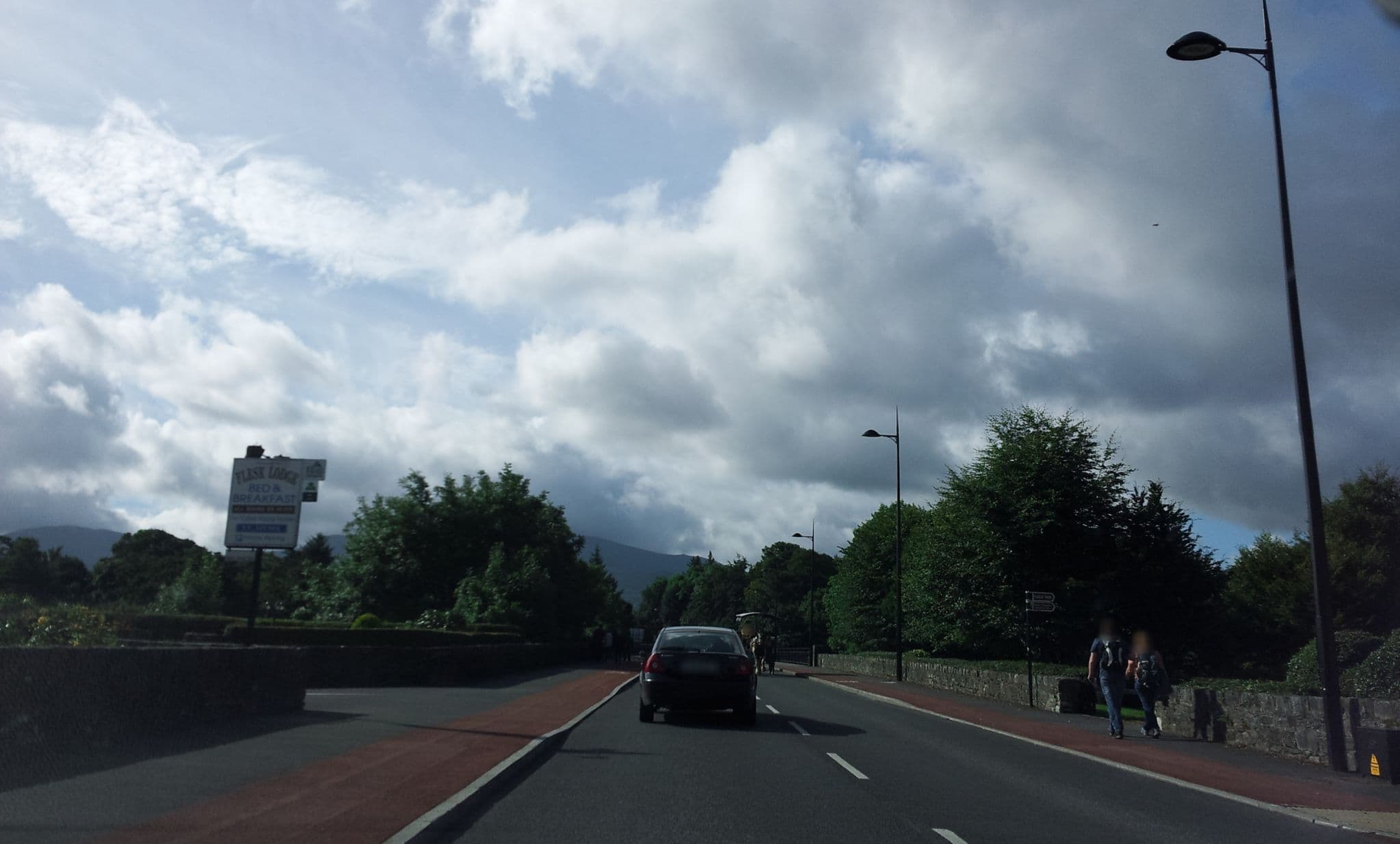 Street view near Flesk Lodge, Killarney — © fdmap (CC BY-SA · Mapillary)