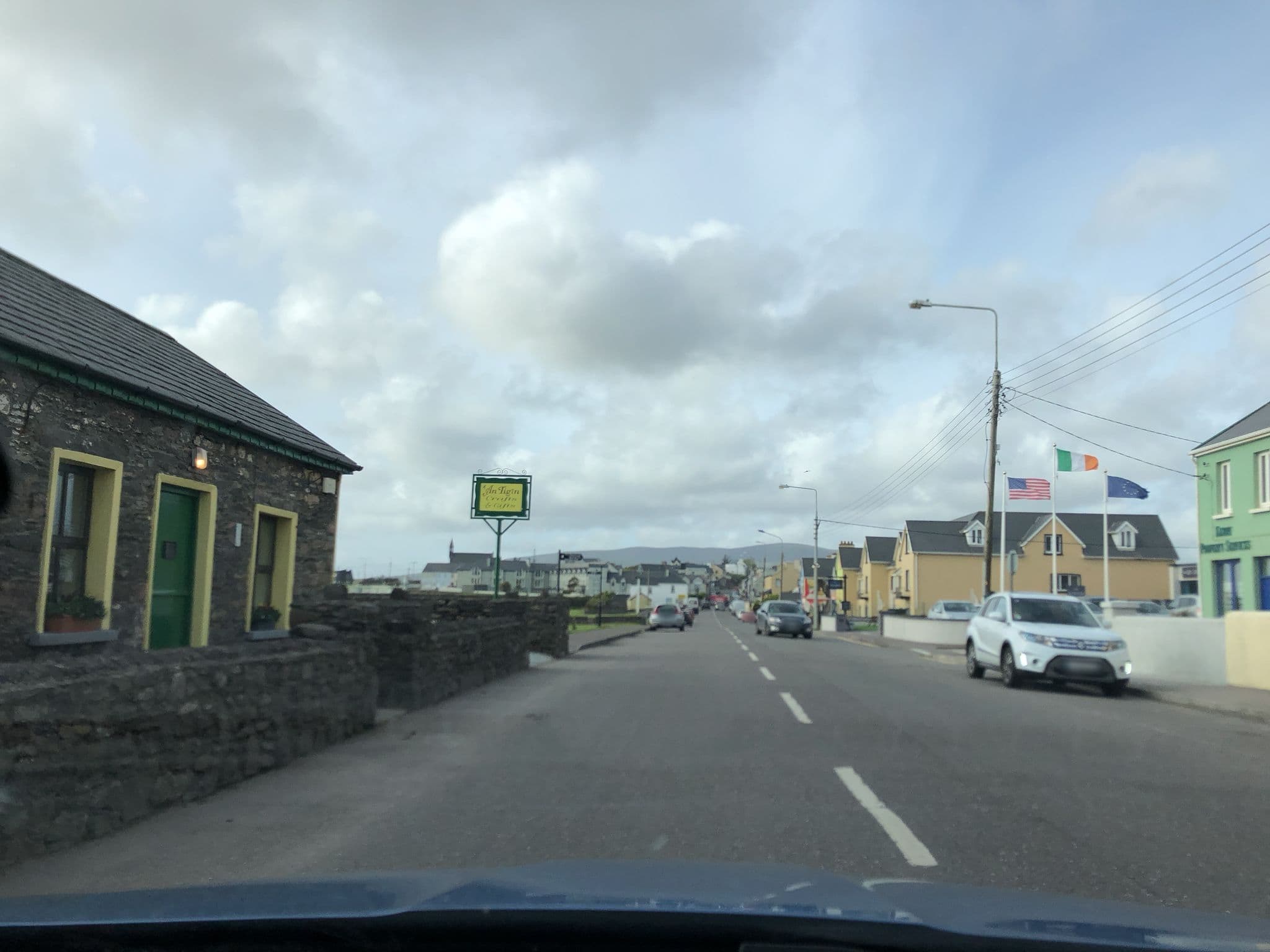 Street view near Waterville Kerry Way Hostel, Cahersiveen — © stefan005 (CC BY-SA · Mapillary)