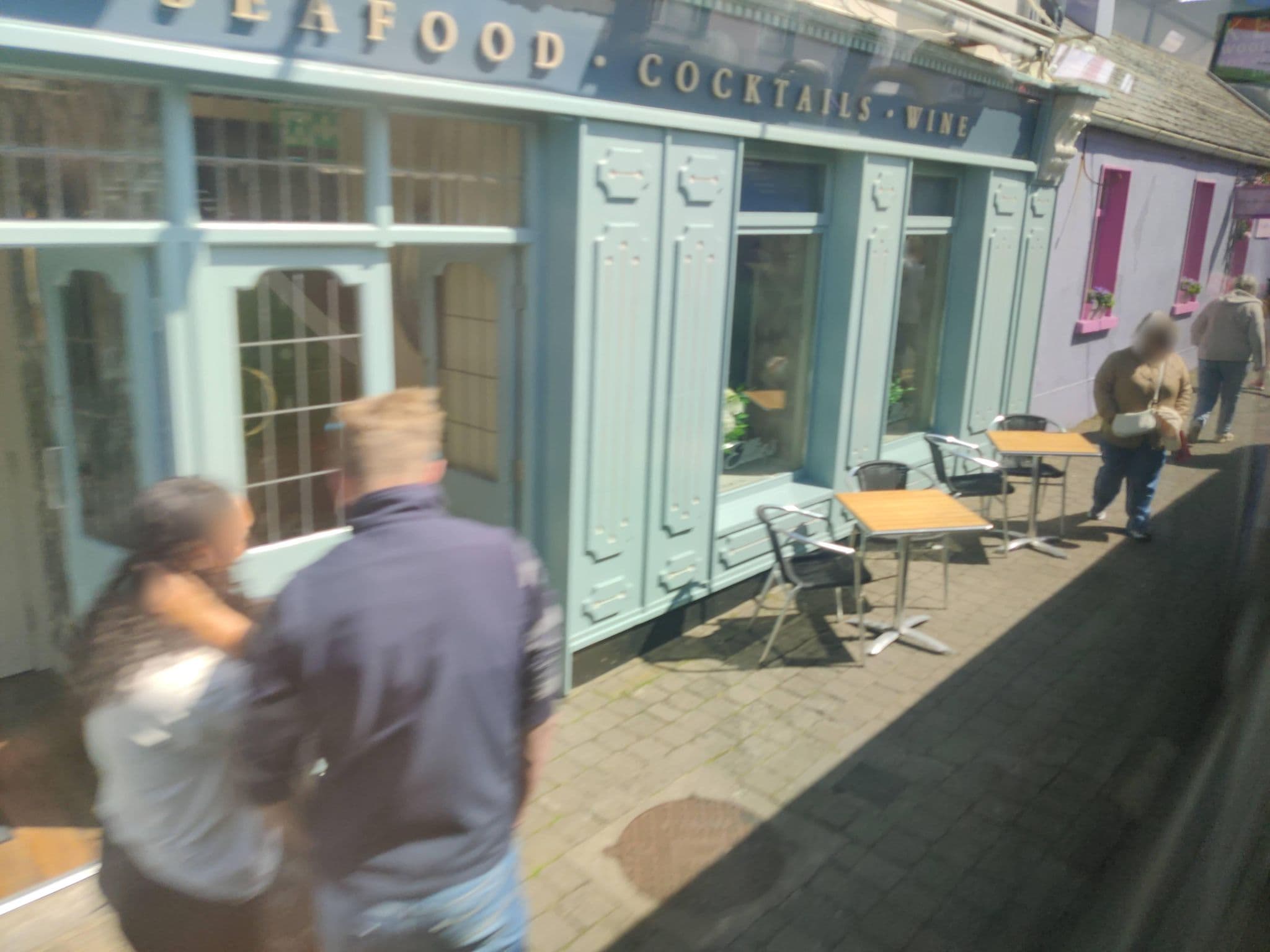Street view near Atlantic Hotel Lahinch, Ennistimon — © amapanda (CC BY-SA · Mapillary)