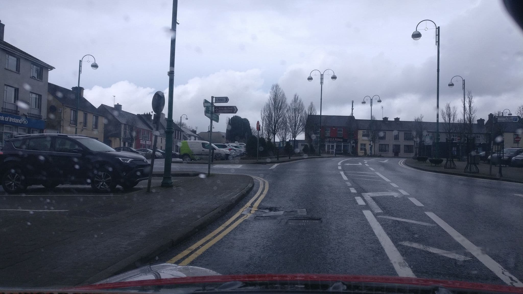 Street view near Jack O'Rourkes bar and accommodation, Abbeyfeale — © mapillary_service (CC BY-SA · Mapillary)