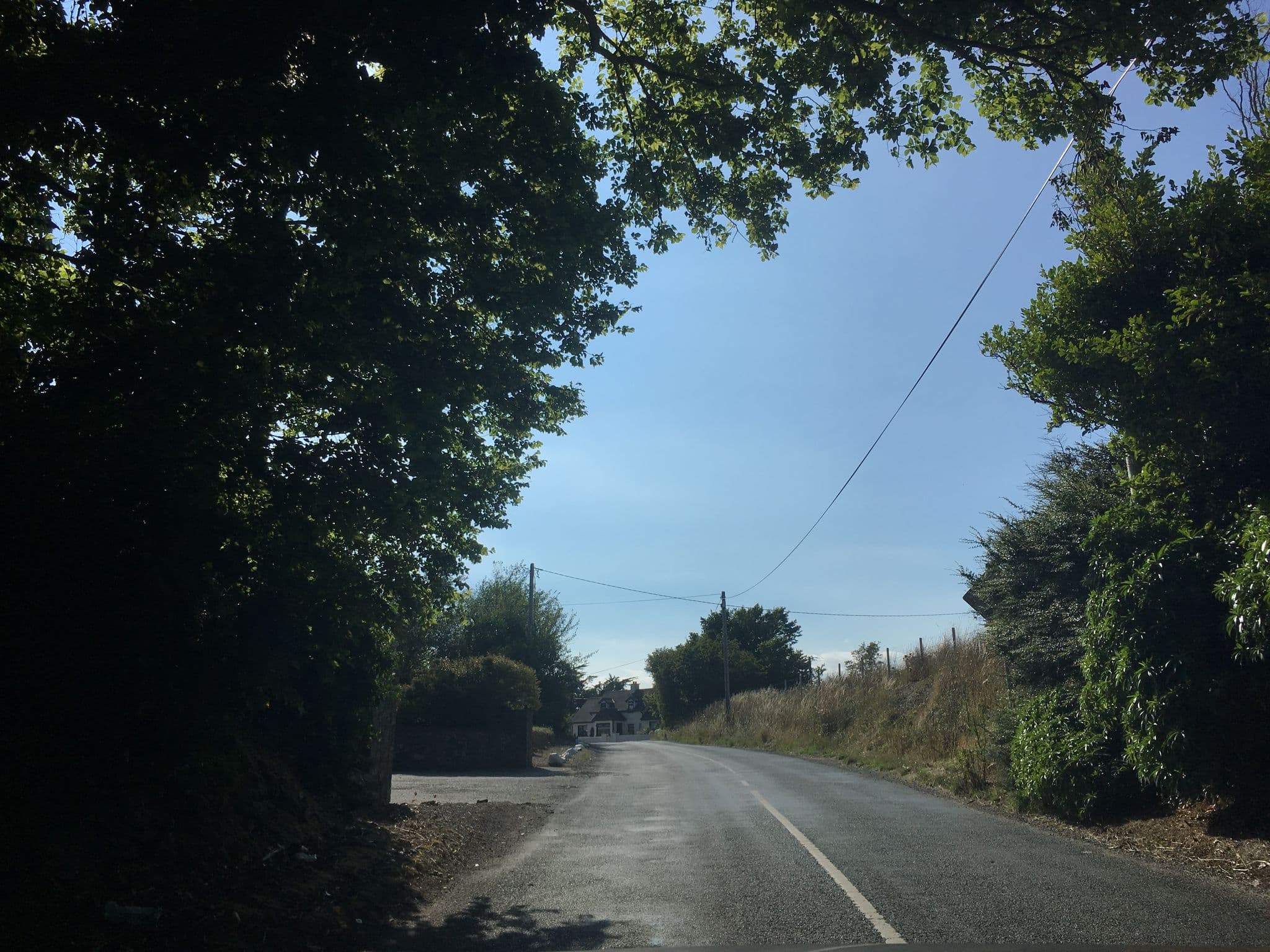 Street view near Coral Gables Guesthouse & Camper Van Parking, Ballygerry — © southglos (CC BY-SA · Mapillary)