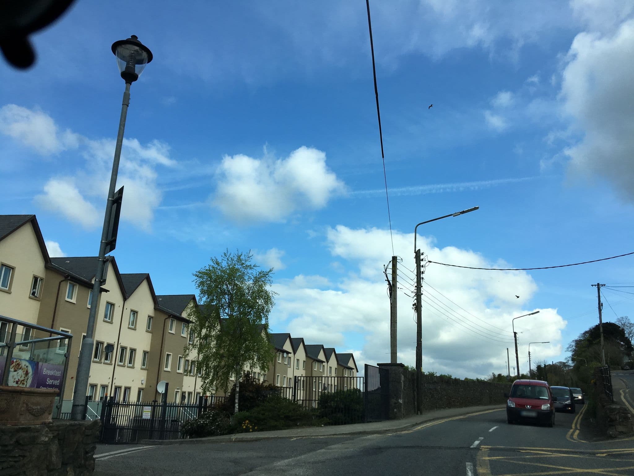 Street view near Docks Hotel & Cafe Bar, New Ross — © wibbit (CC BY-SA · Mapillary)
