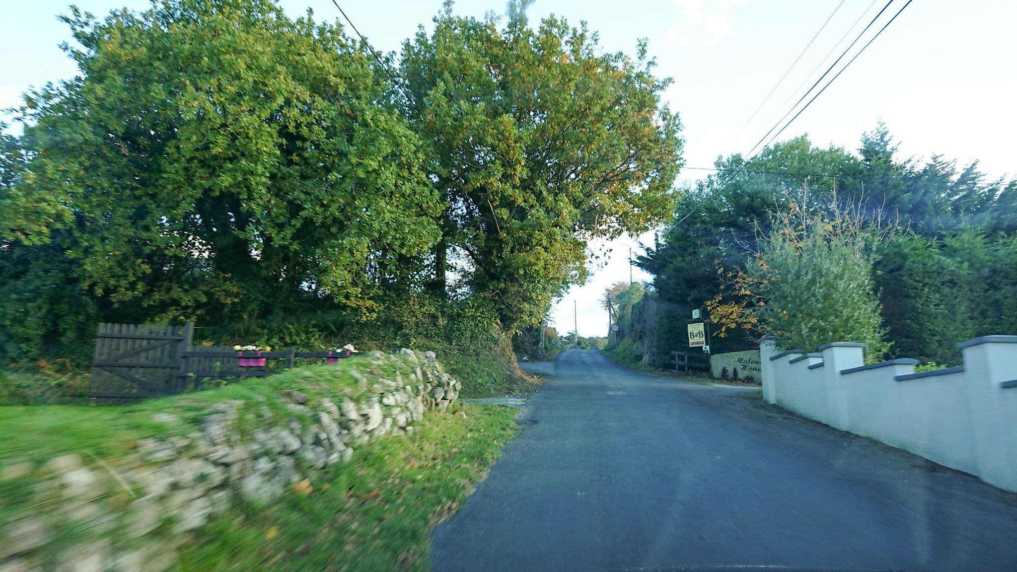 Street view near Mulvarra House, Graiguenamanagh — © dave683 (CC BY-SA · Mapillary)