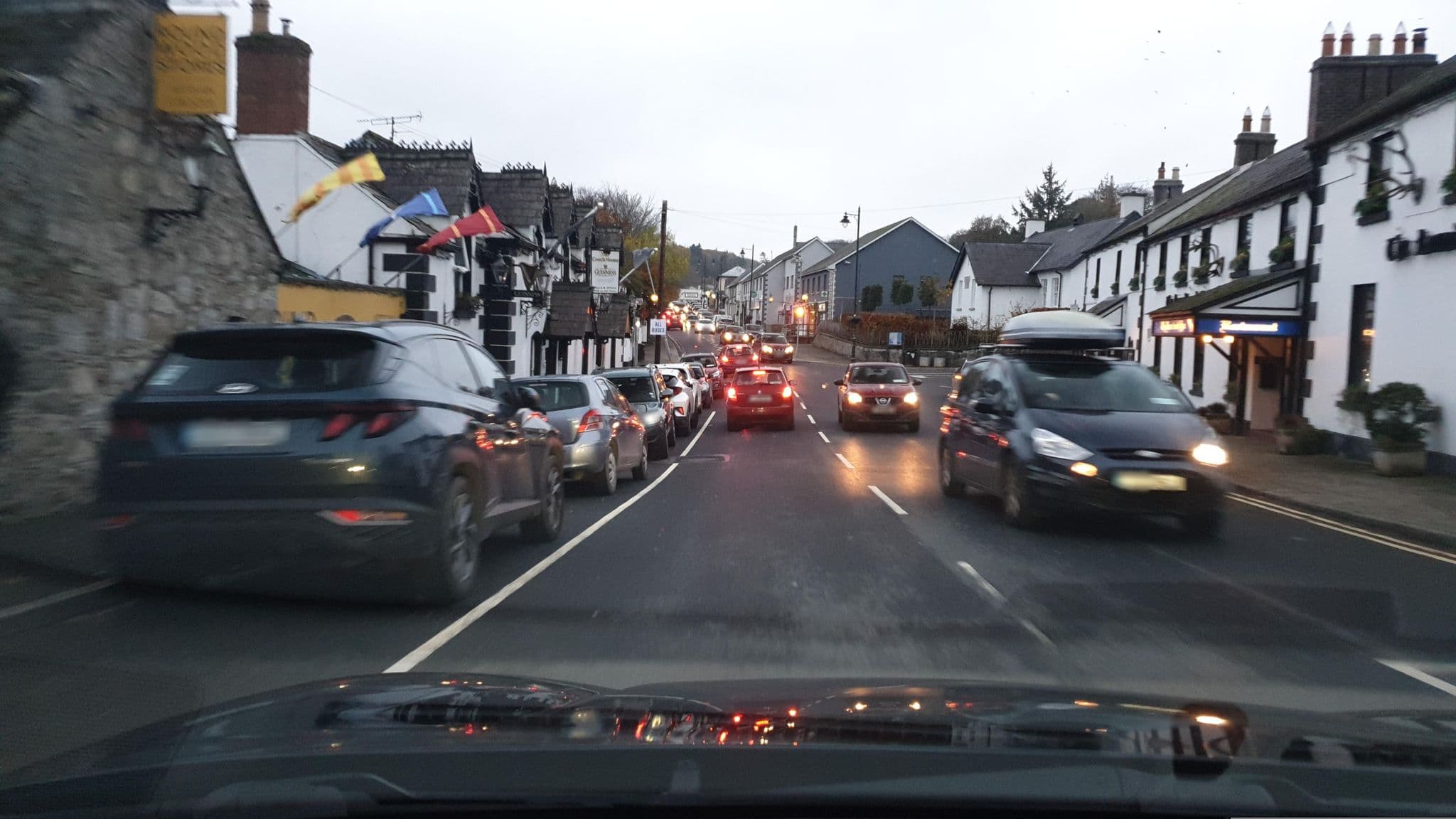 Street view near The Coach House Hotel, Newtownmountkennedy — © yannakis (CC BY-SA · Mapillary)