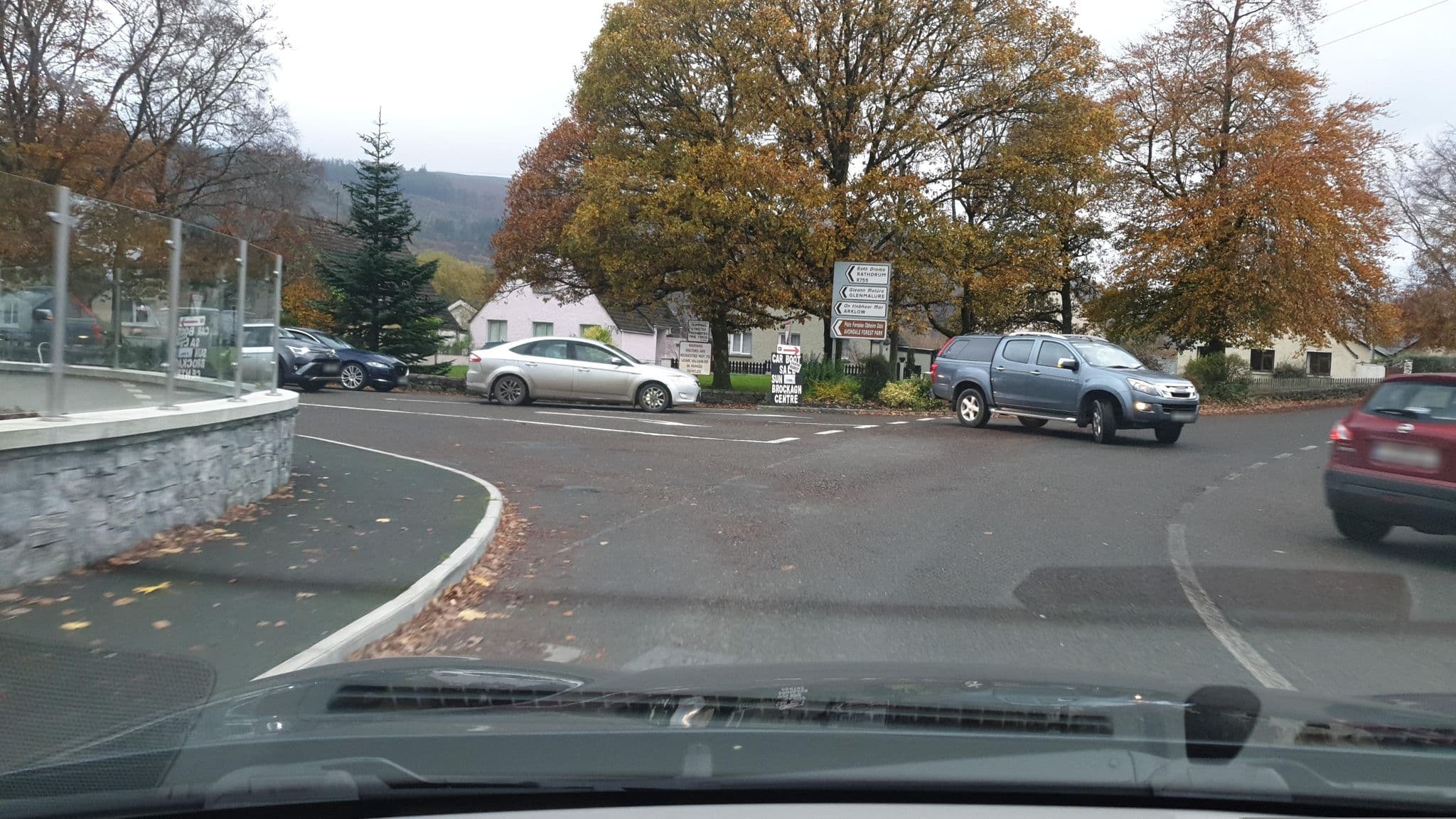 Street view near Lynham's of Laragh, Rathdrum — © yannakis (CC BY-SA · Mapillary)