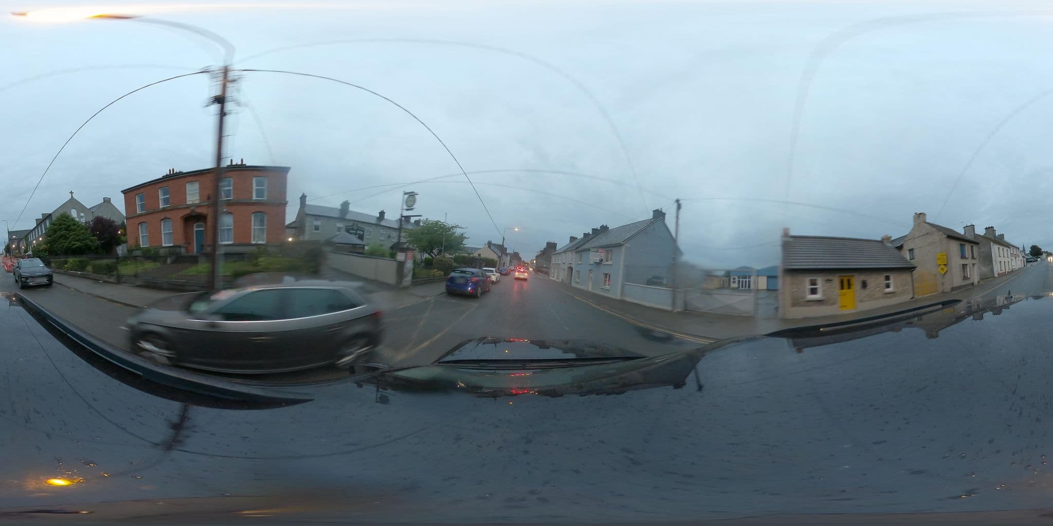 Street view near Brosna Lodge Hotel, Banagher — © annekaro (CC BY-SA · Mapillary)