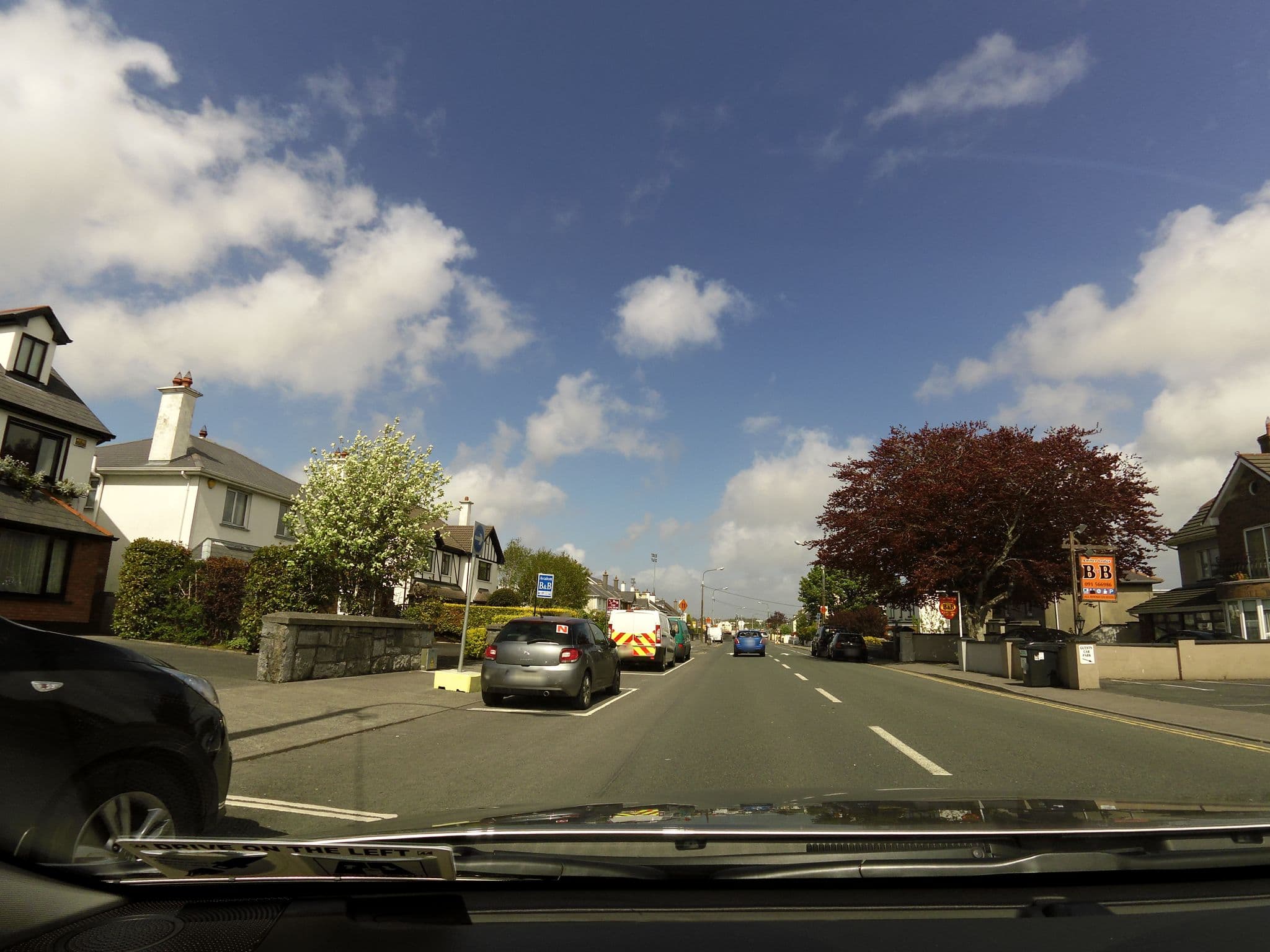 Street view near A Copper Beech House B&B, Galway — © bitnapper (CC BY-SA · Mapillary)