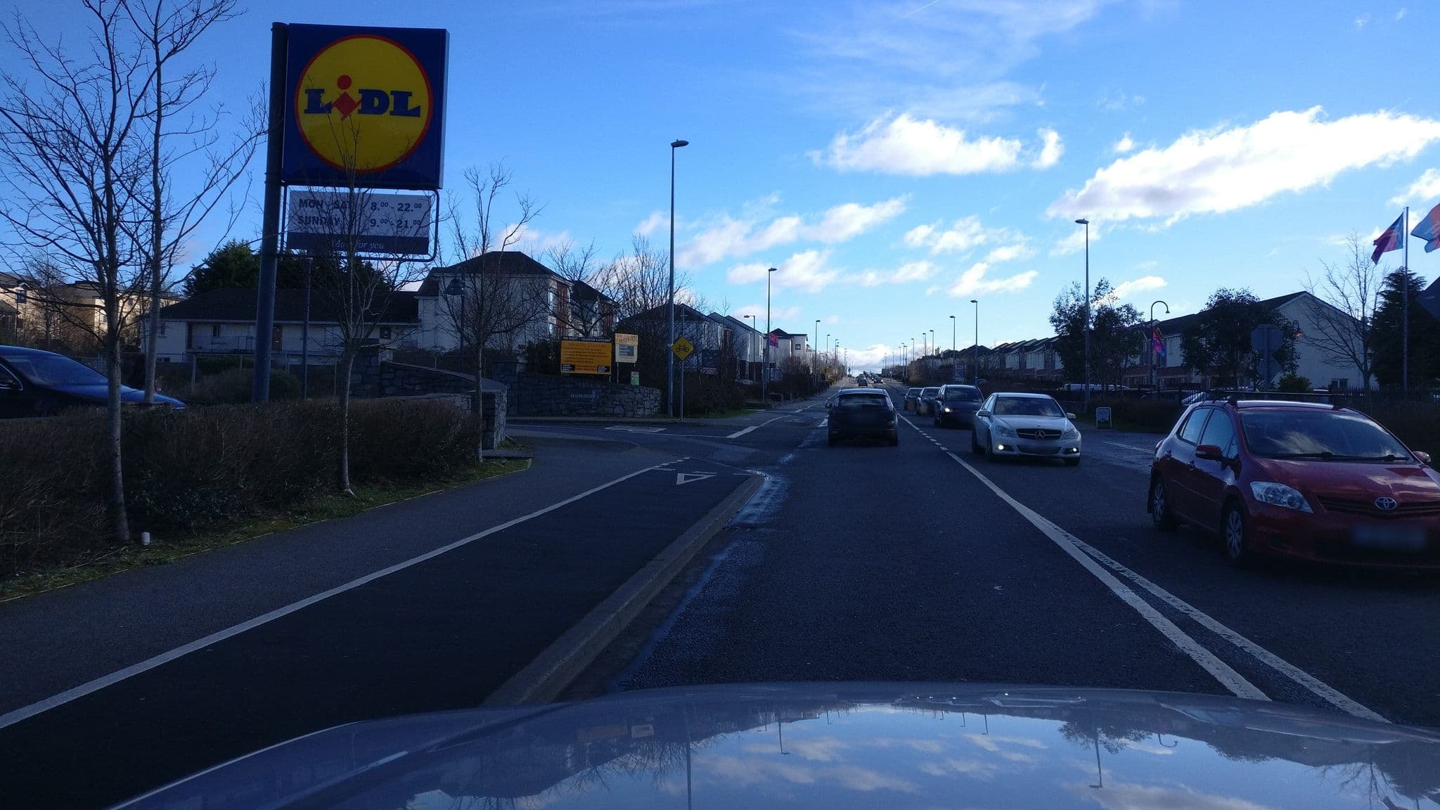 Street view near The Racing Lodge, Oranmore — © mapillary_service (CC BY-SA · Mapillary)