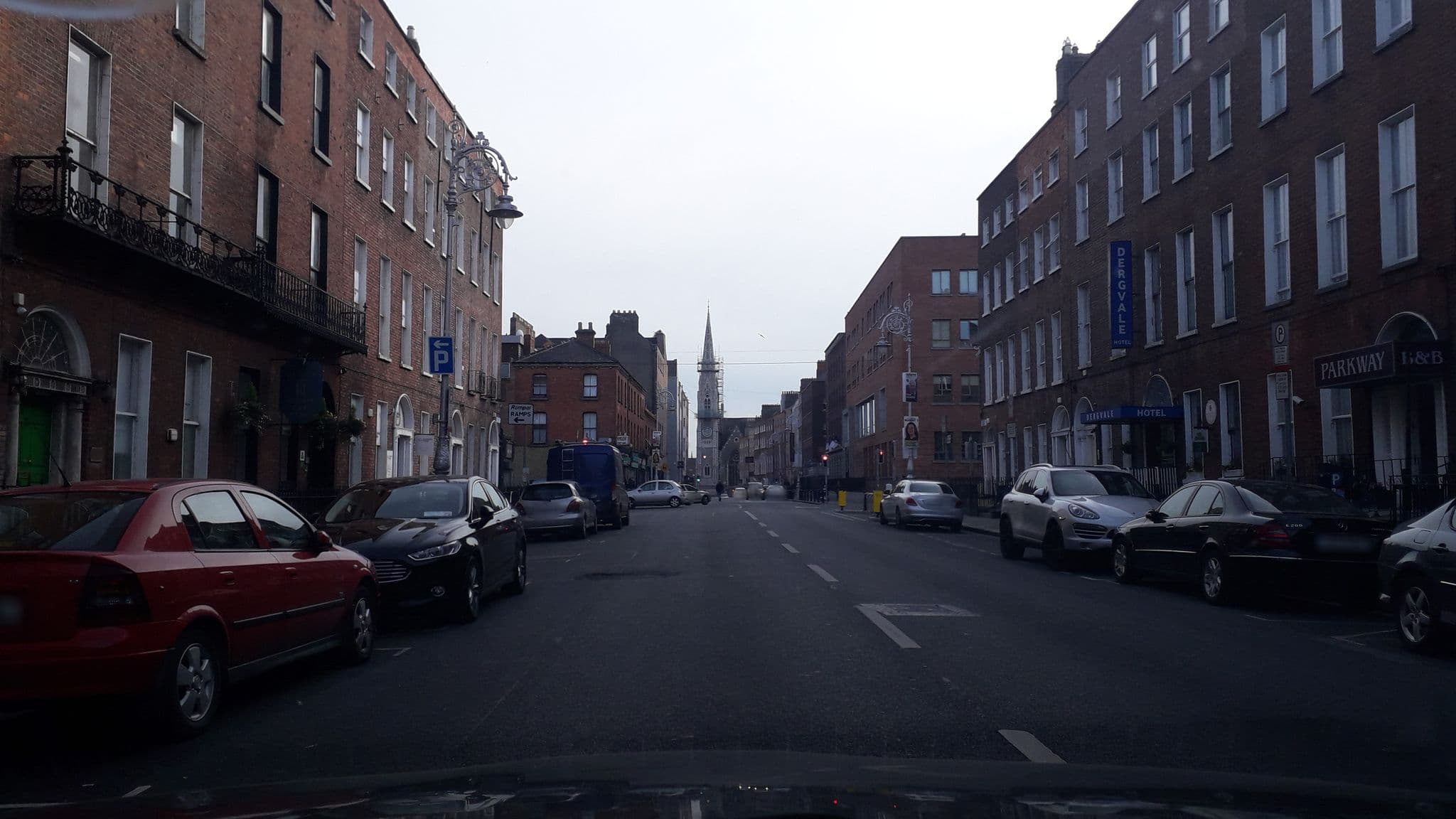 Street view near Clifden Guesthouse, Drumcondra — © lineo (CC BY-SA · Mapillary)
