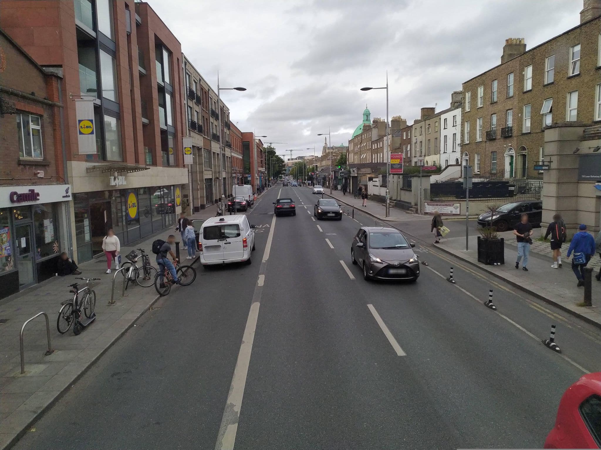 Street view near Tram Co Brewery Hotel Dublin, Rathmines — © pierrebe (CC BY-SA · Mapillary)