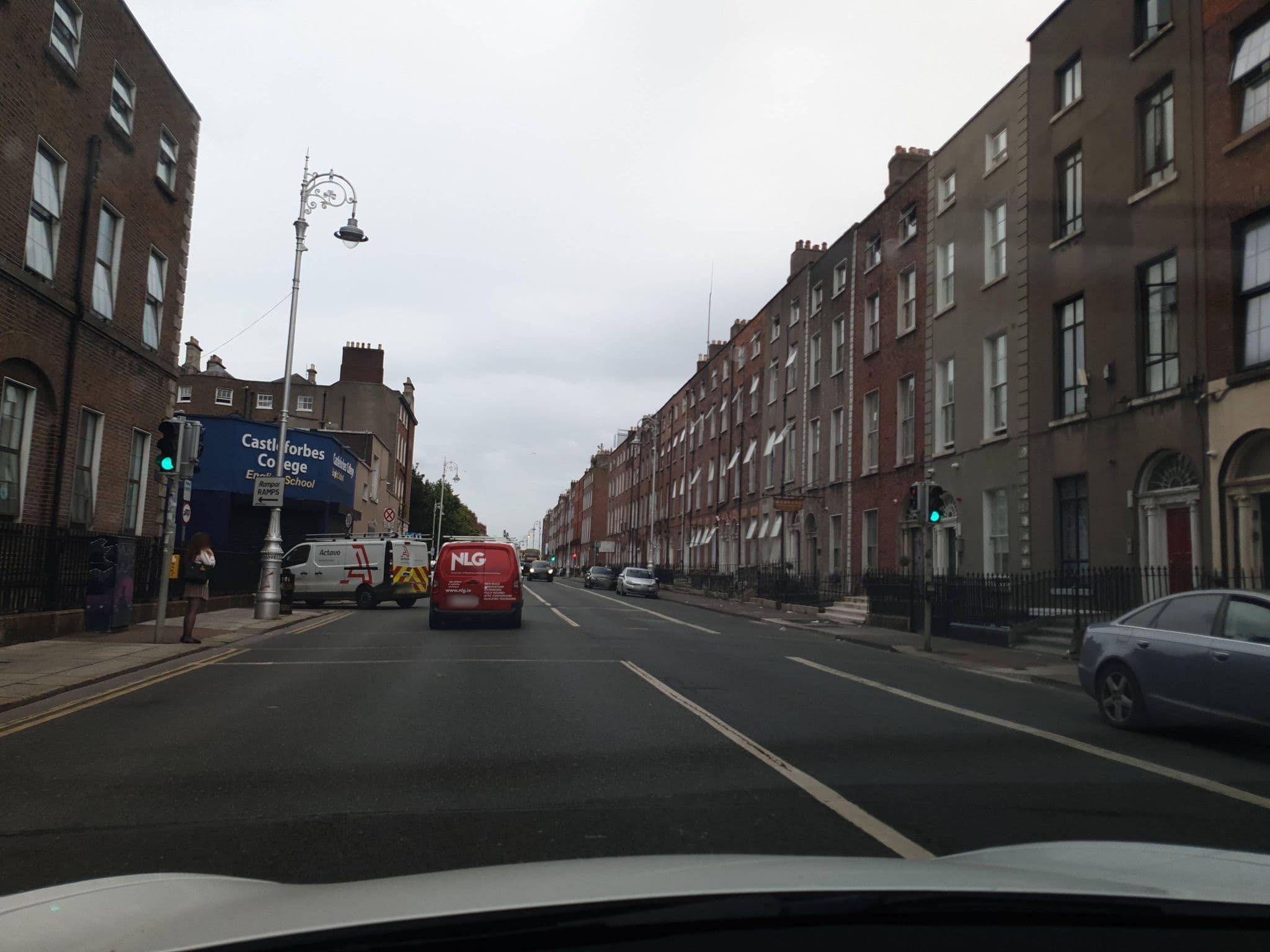 Street view near Fatima House B&B, Drumcondra — © yannakis (CC BY-SA · Mapillary)