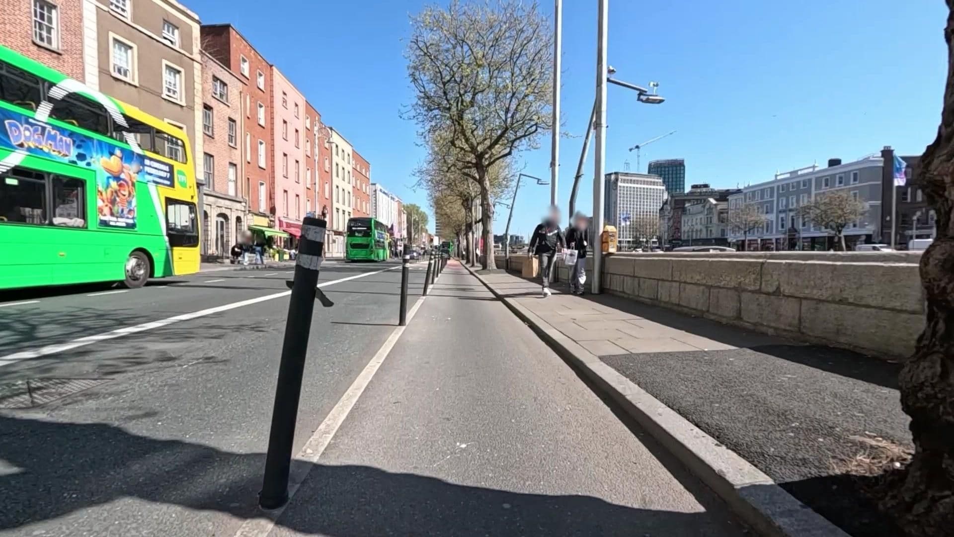 Street view near Bachelors Walk Apartments, Dublin — © tamagusko (CC BY-SA · Mapillary)