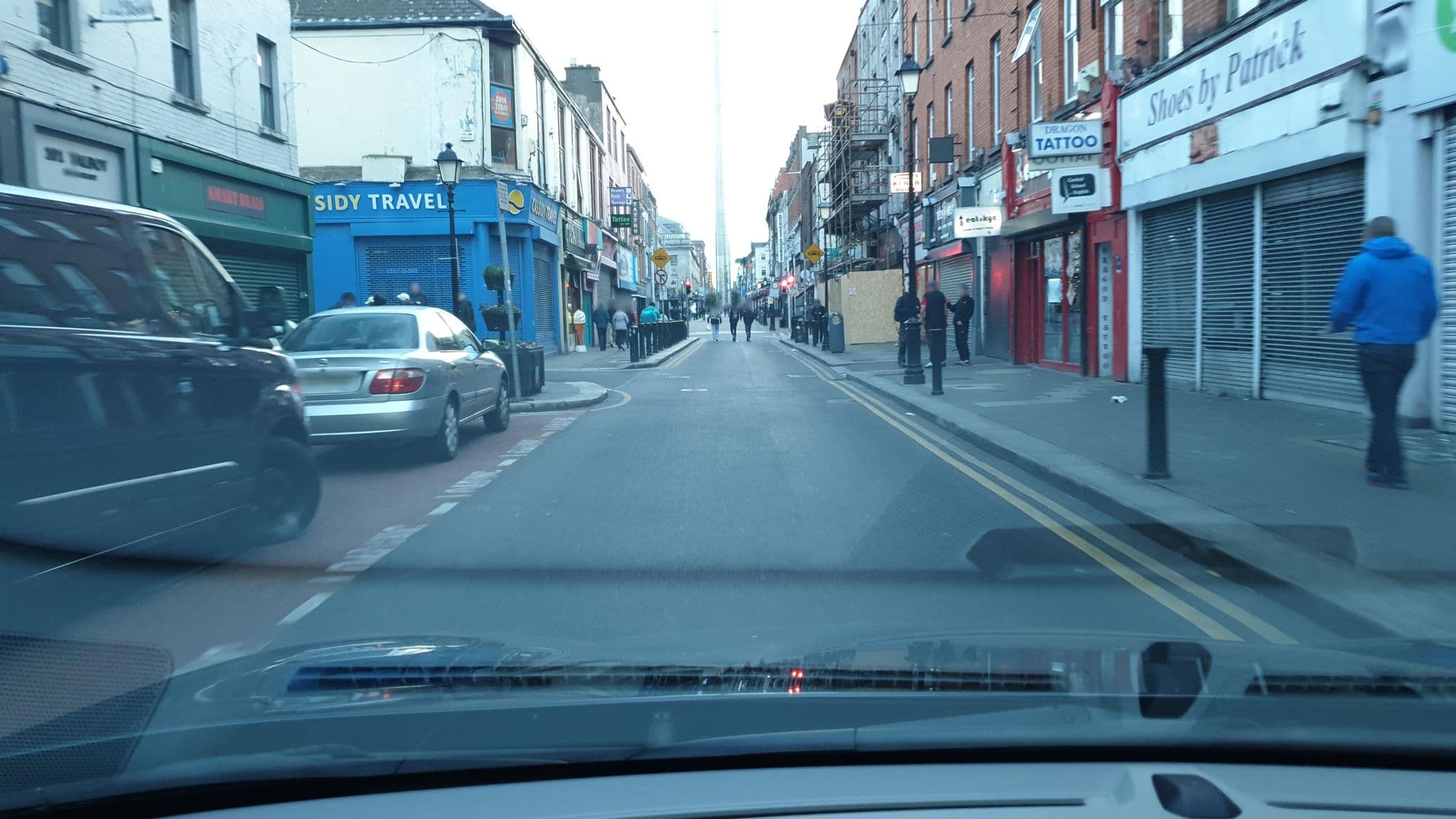 Street view near Pillar Guesthouse, Dublin — © yannakis (CC BY-SA · Mapillary)