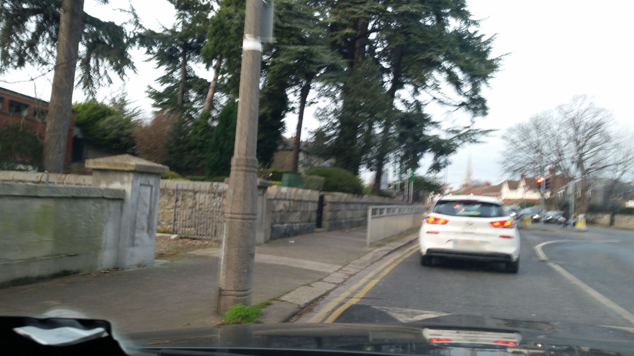 Street view near Zion Hall Guesthouse, Rathgar — © debigc (CC BY-SA · Mapillary)