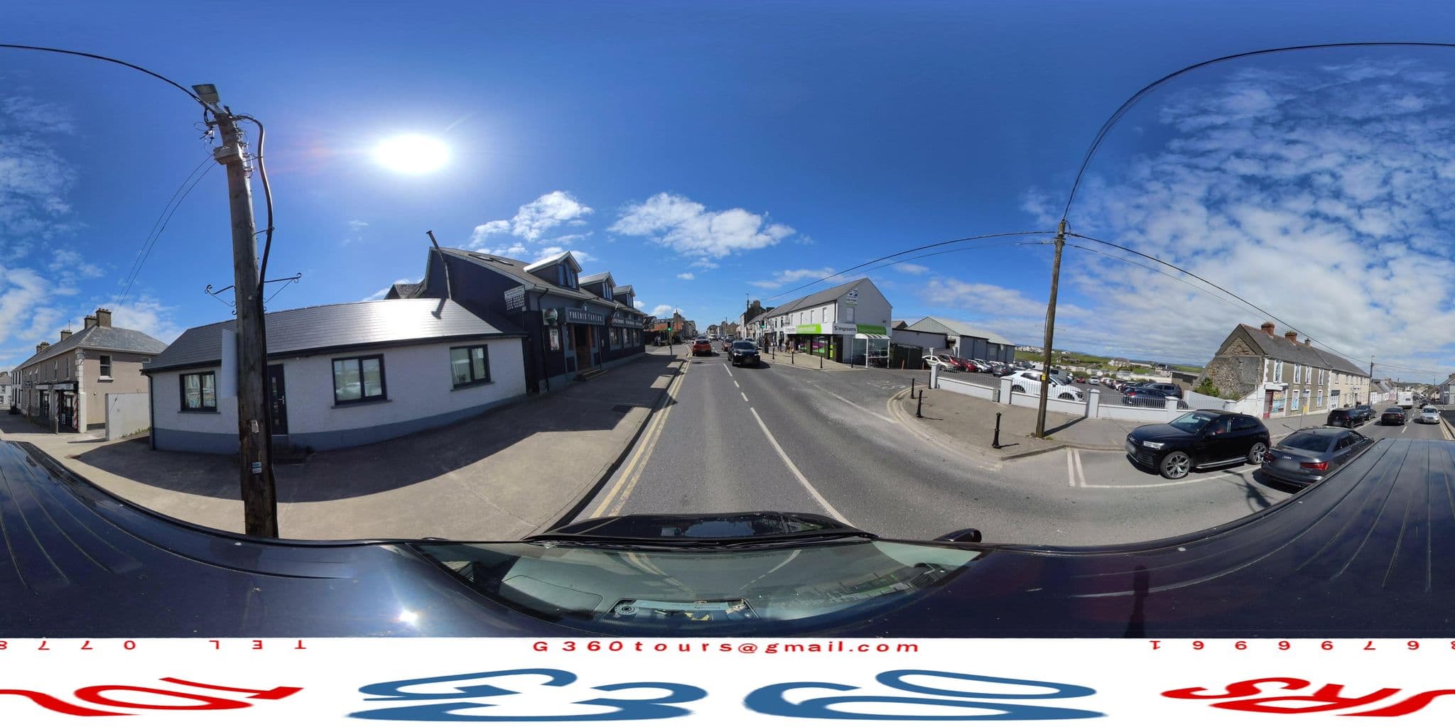 Street view near Bundoran Surf Co., Bundoran — © g360tours (CC BY-SA · Mapillary)