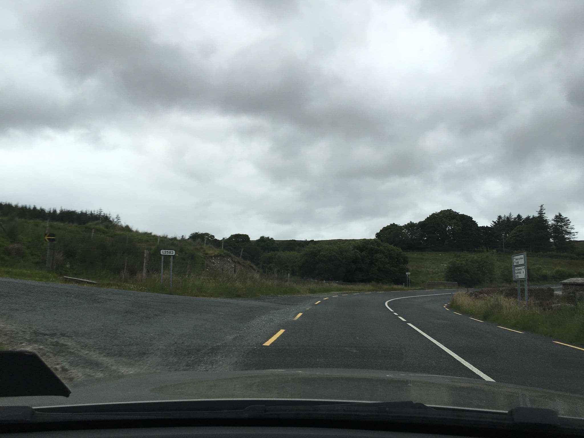 Street view near Pinewood Farmhouse, Dungloe — © mackerski (CC BY-SA · Mapillary)