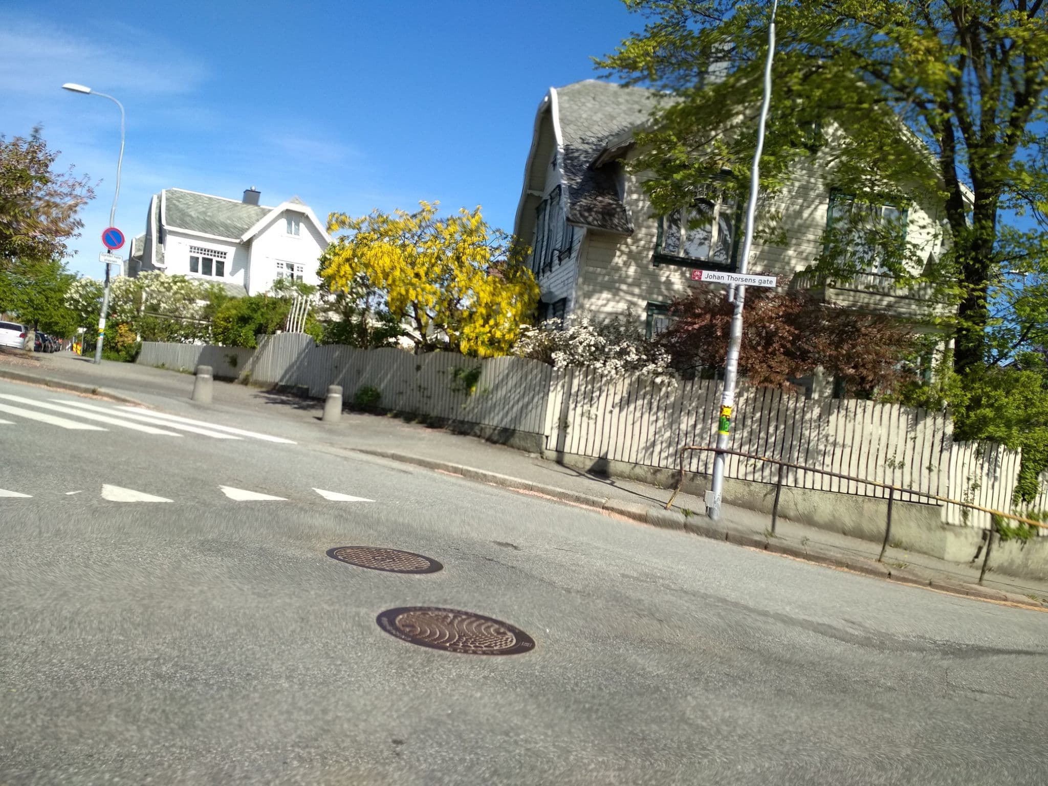 Street view near Thompsons B&B, Stavanger — © antwelm (CC BY-SA · Mapillary)