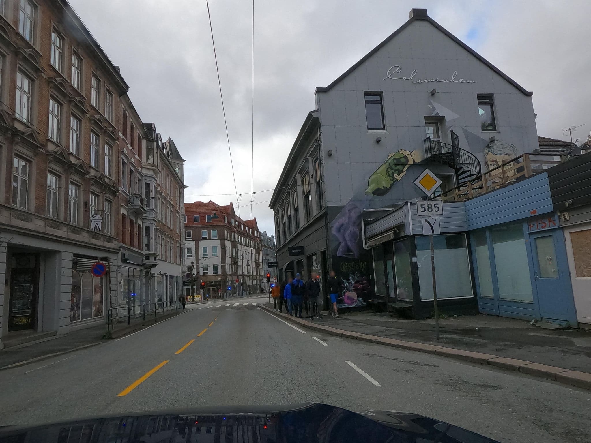 Street view near Jacobs Apartments, Bergen — © karlis (CC BY-SA · Mapillary)