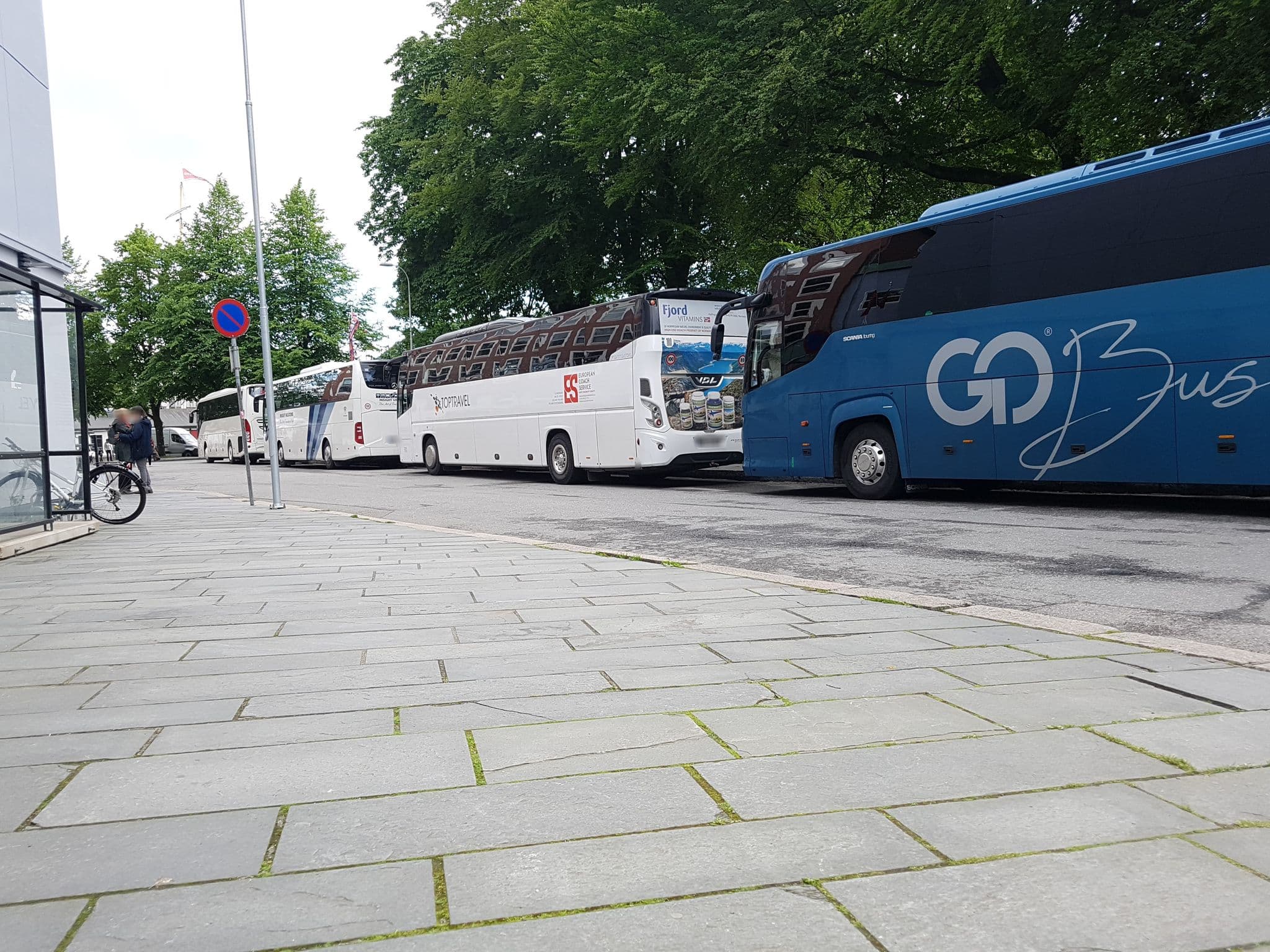 Street view near Thon Hotel Bergen Brygge, Bergen — © pbb (CC BY-SA · Mapillary)