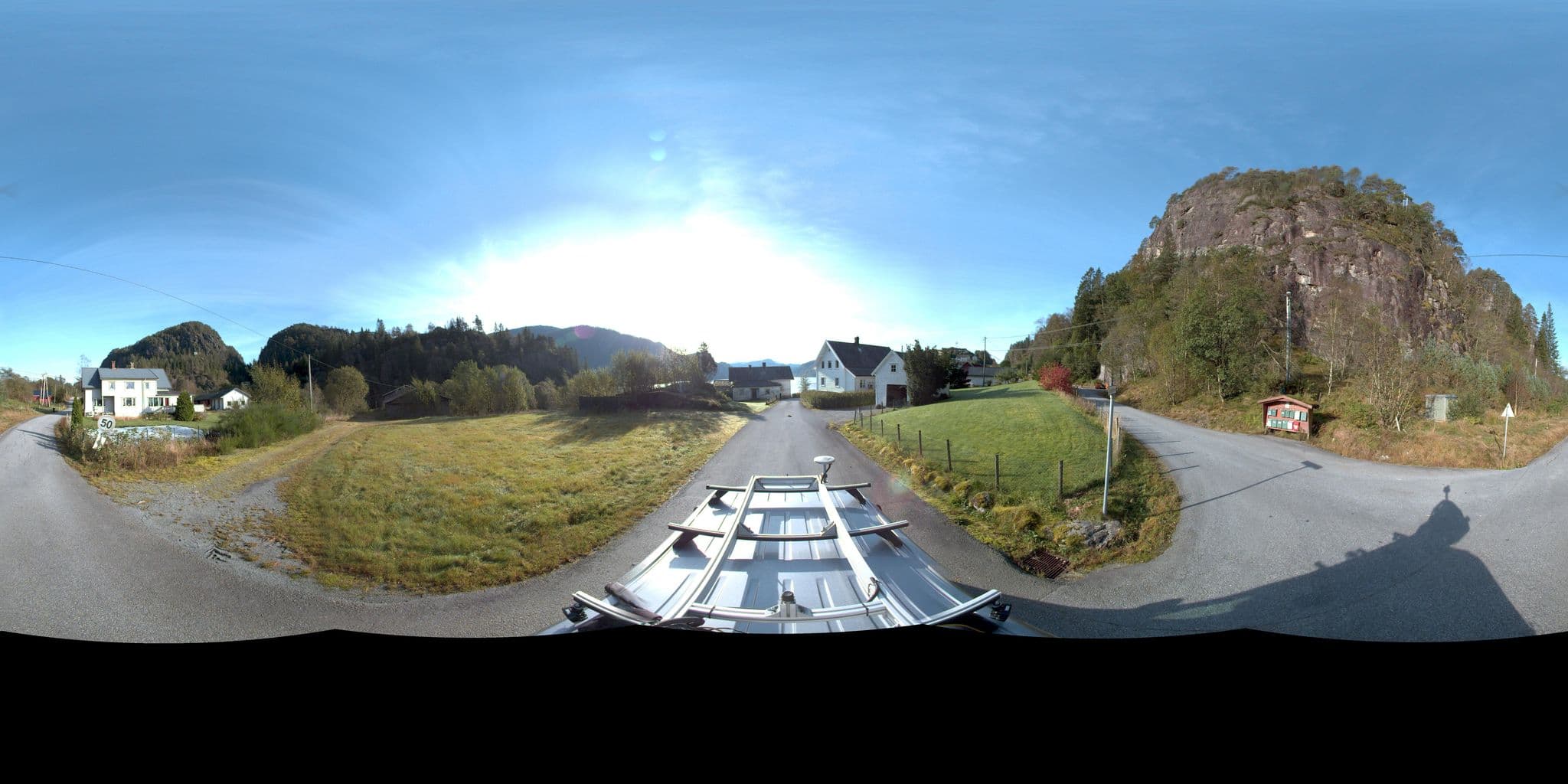 Street view near Dyrkolbotn Leirskole Eigedom Ans, Dale — © aslakm (CC BY-SA · Mapillary)