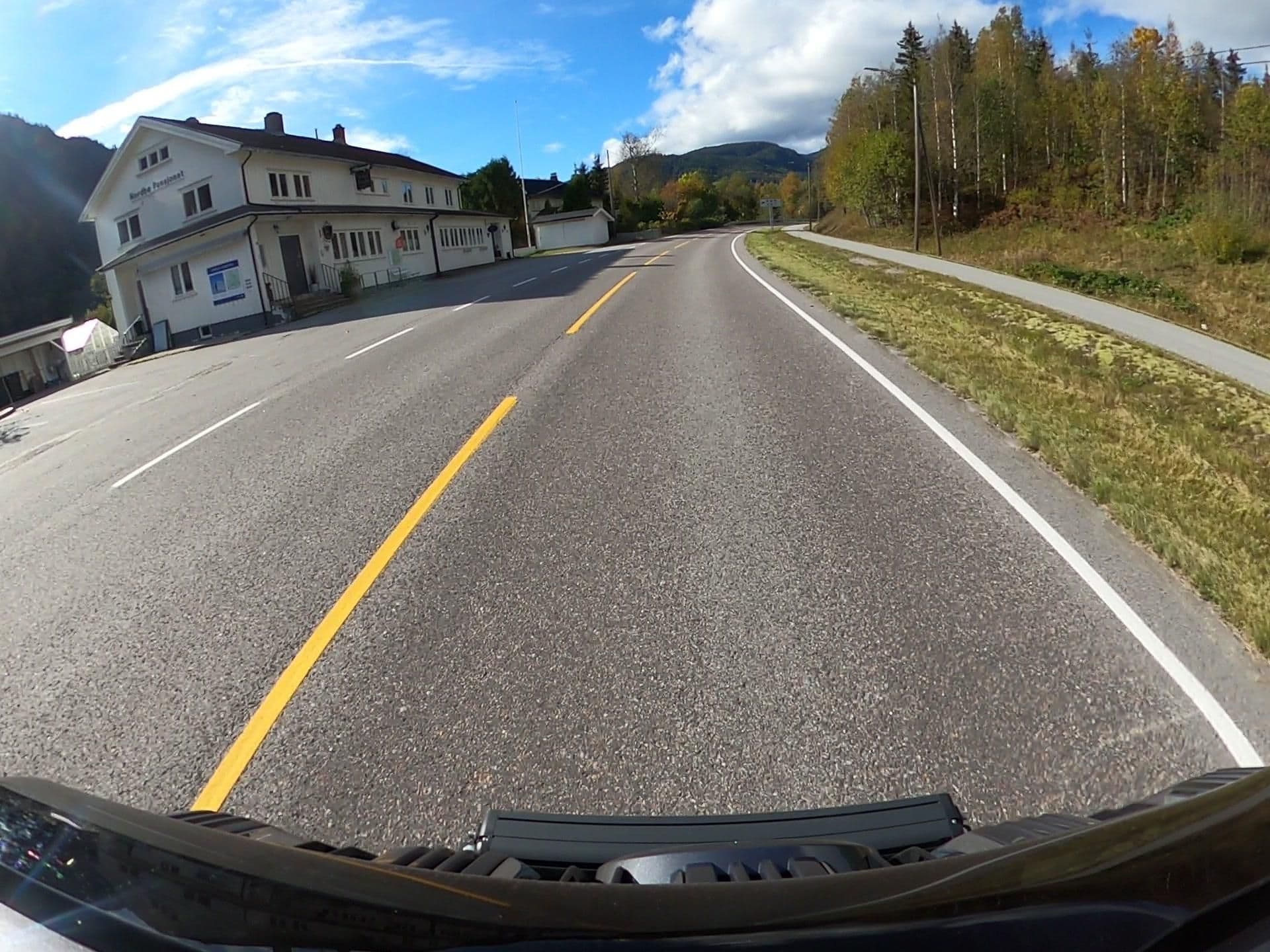 Street view near Nordbø Pensjonat, Seljord — © carboncrusher5050 (CC BY-SA · Mapillary)