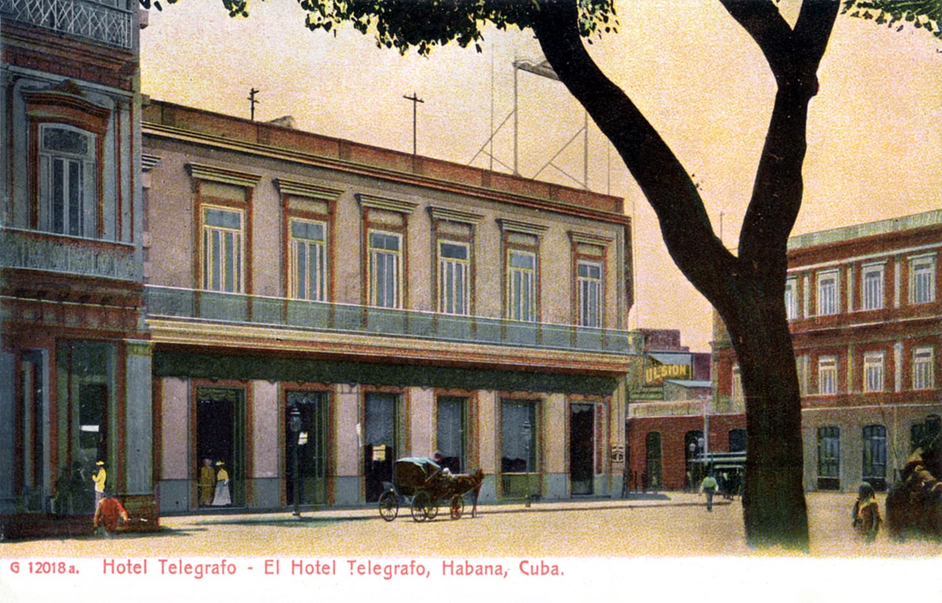 Hotel Telégrafo (via Wikimedia Commons, Public domain)