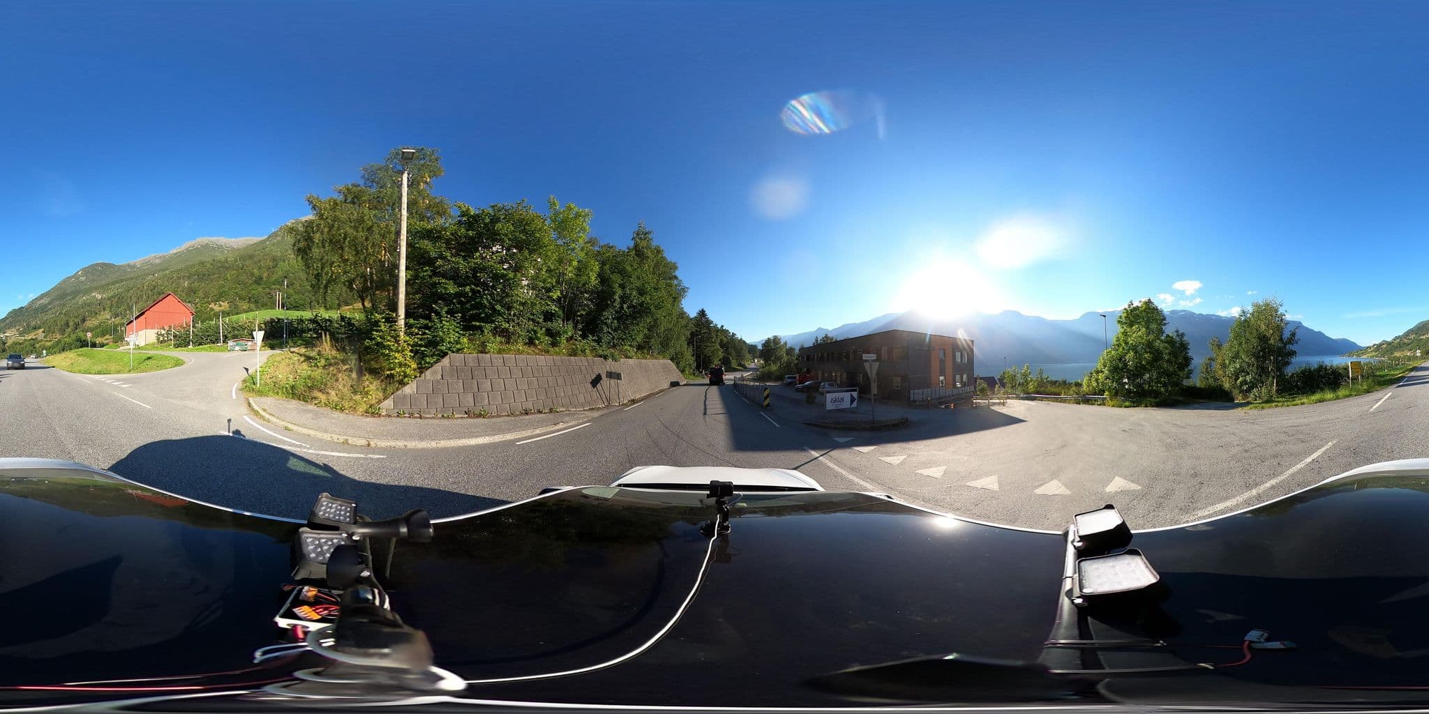 Street view near Hardanger Apartment, Odda — © catoandersen (CC BY-SA · Mapillary)