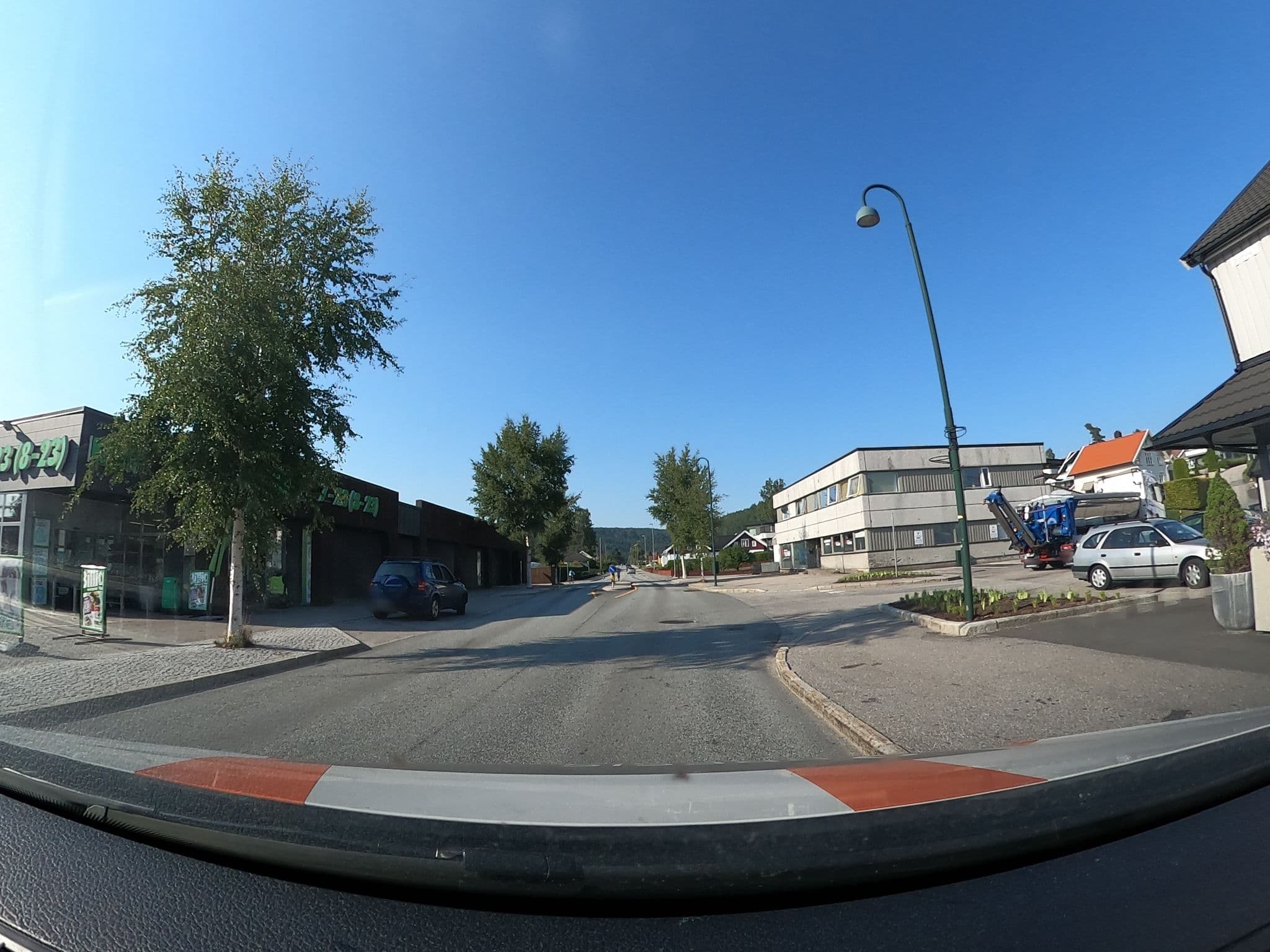 Street view near Stallen Motell, Birkeland — © catoandersen (CC BY-SA · Mapillary)
