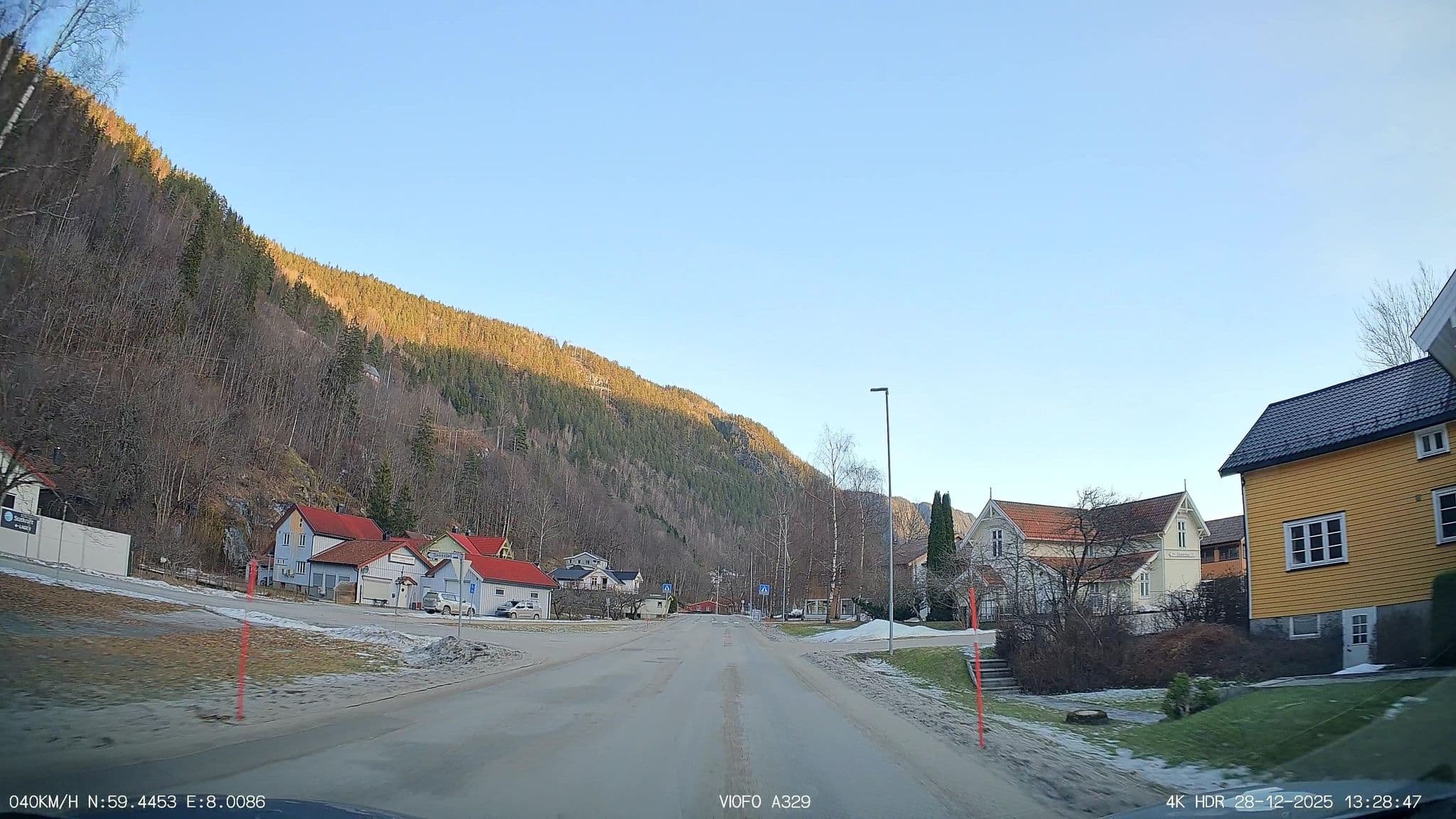 Street view near Telemark Adventure, Fyresdal — © thewizard (CC BY-SA · Mapillary)