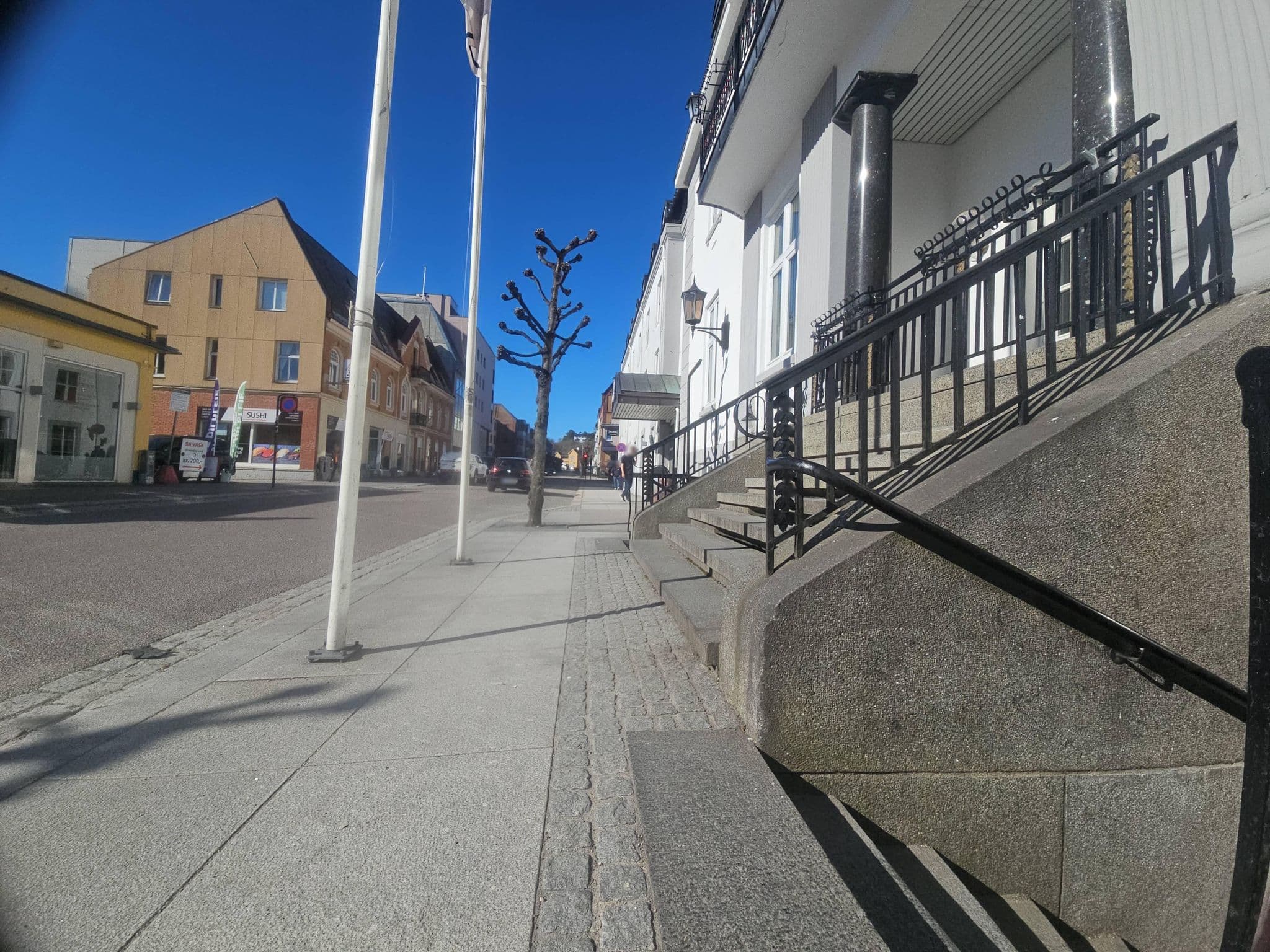 Street view near Hotelldrift Sandefjord, Sandefjord — © pbb (CC BY-SA · Mapillary)