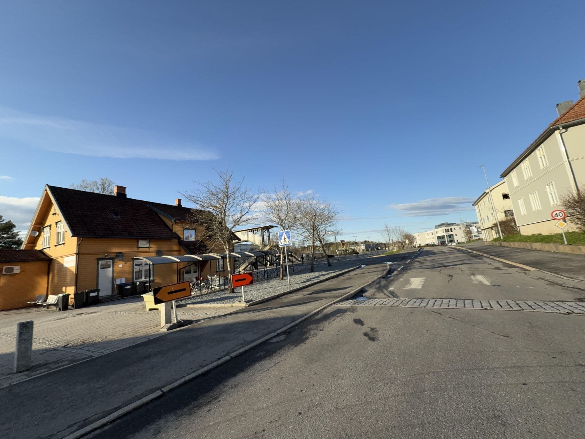 Street view near Vestby, Vestby — © Sebbog (CC BY-SA · Mapillary)