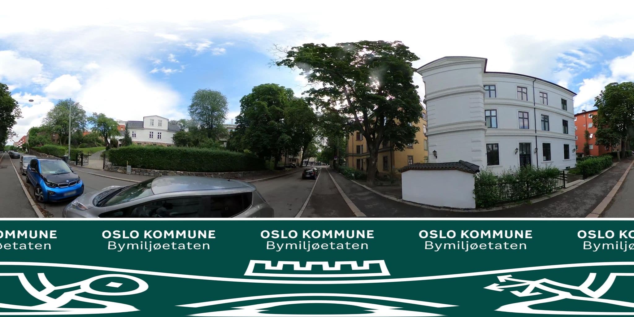 Street view near Berstad Apartments, Oslo — © BYM_OlaJuulHolm (CC BY-SA · Mapillary)