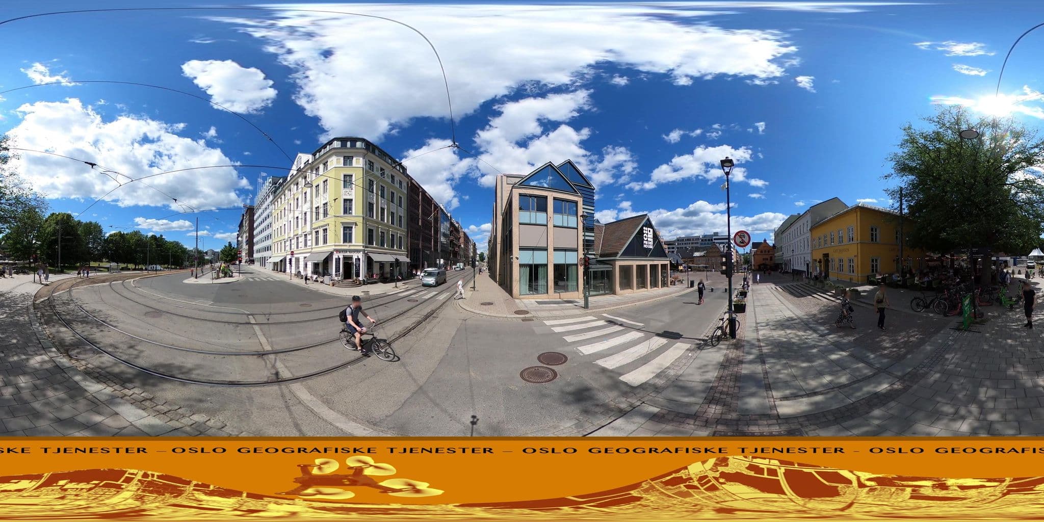 Street view near Short Stay Apartments, Oslo — © OsloGeo_Ola_Juul_Holm (CC BY-SA · Mapillary)