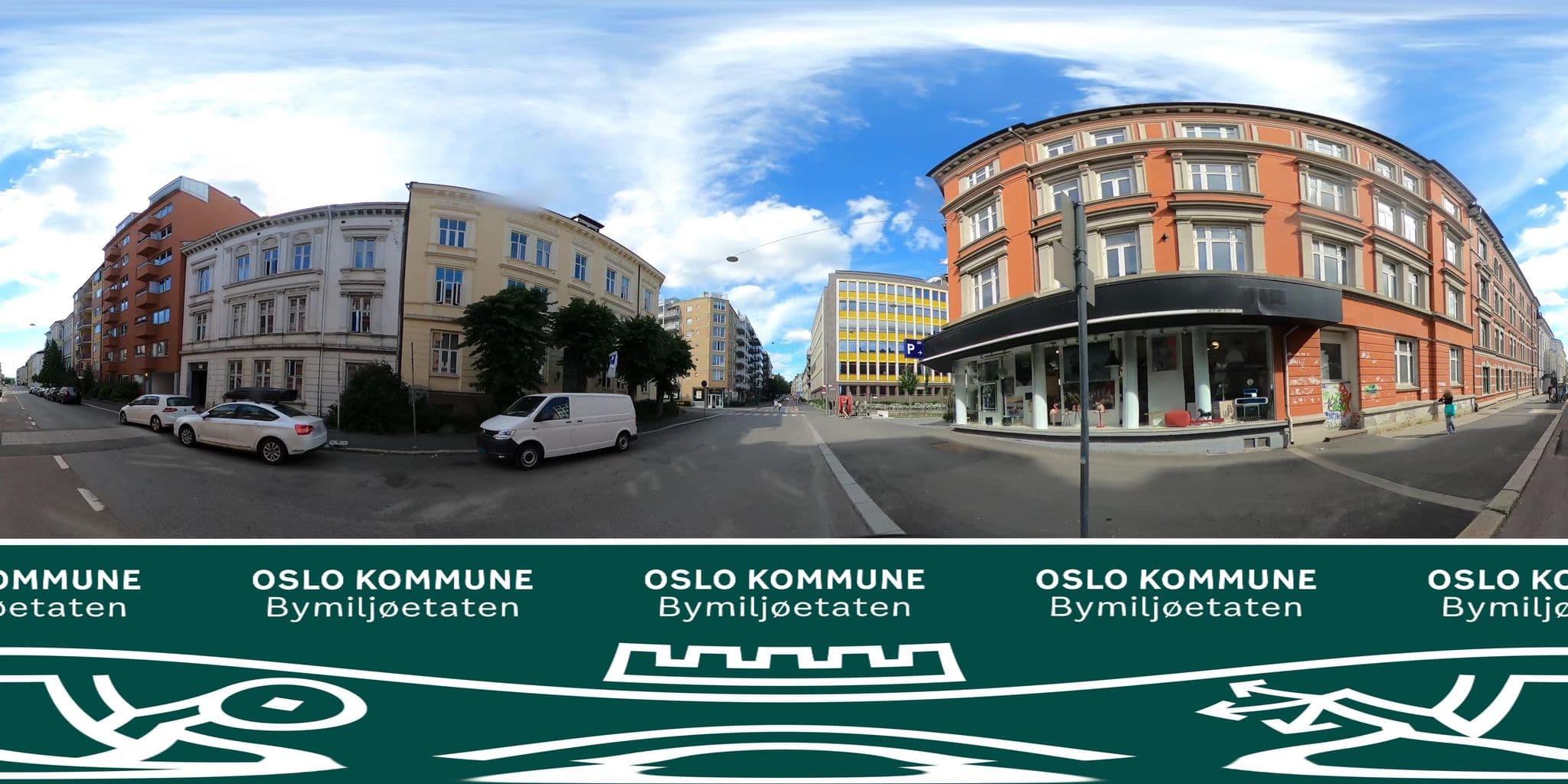 Street view near Brett B & B, Oslo — © BYM_OlaJuulHolm (CC BY-SA · Mapillary)